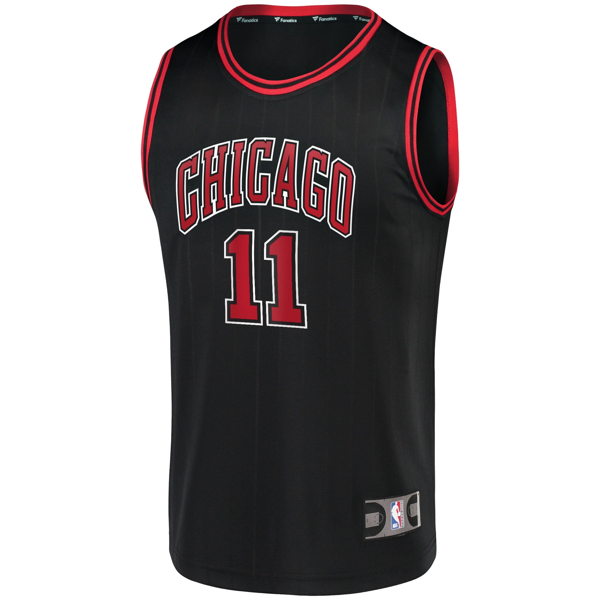 Youth Fanatics Branded DeMar DeRozan Black Chicago Bulls 2021/22 Fast Break Replica Player Jersey - Statement Edition