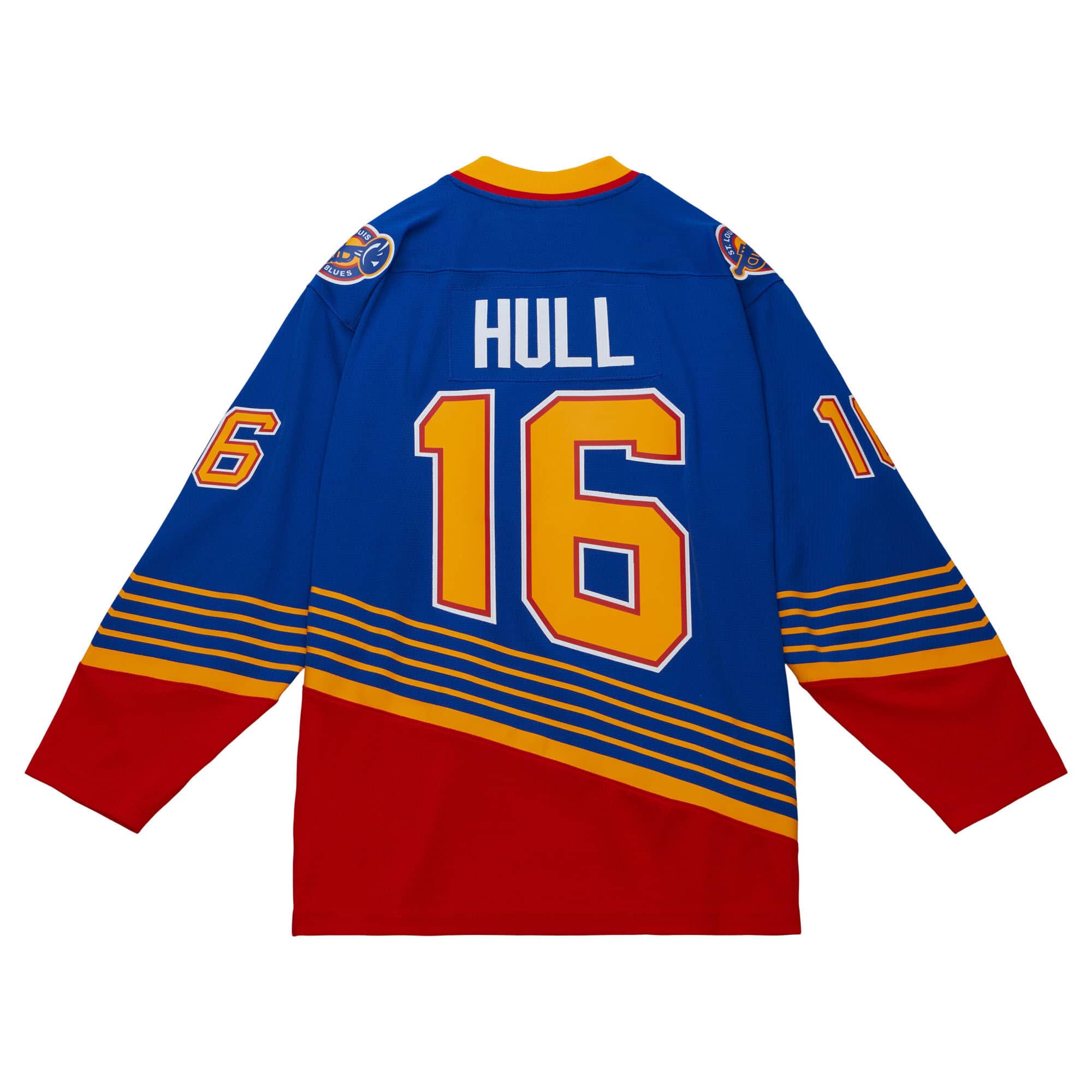 Blue Line Brett Hull St. Louis Blues 1995 Jersey