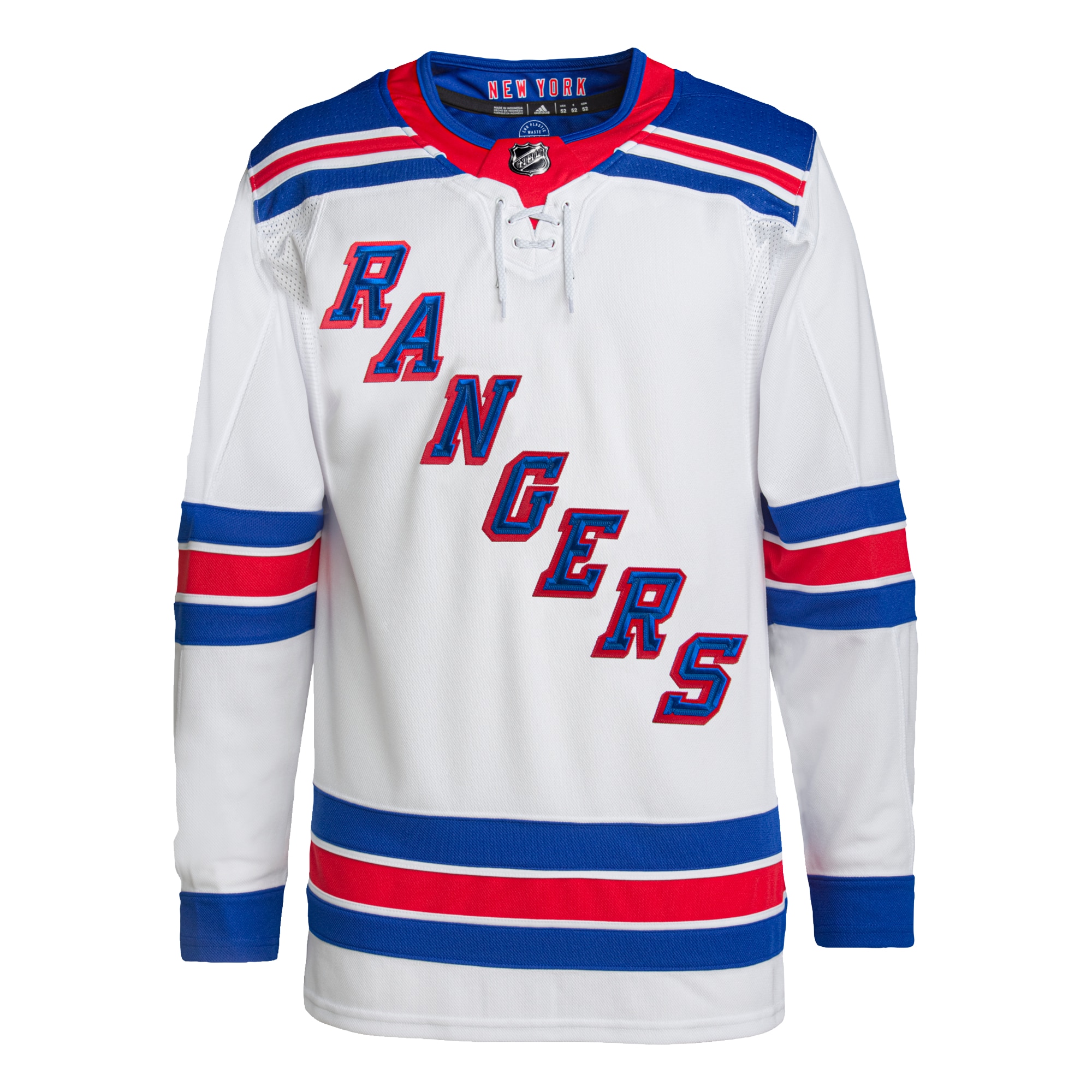 New York Rangers adidas Away Primegreen Authentic Pro Jersey - White