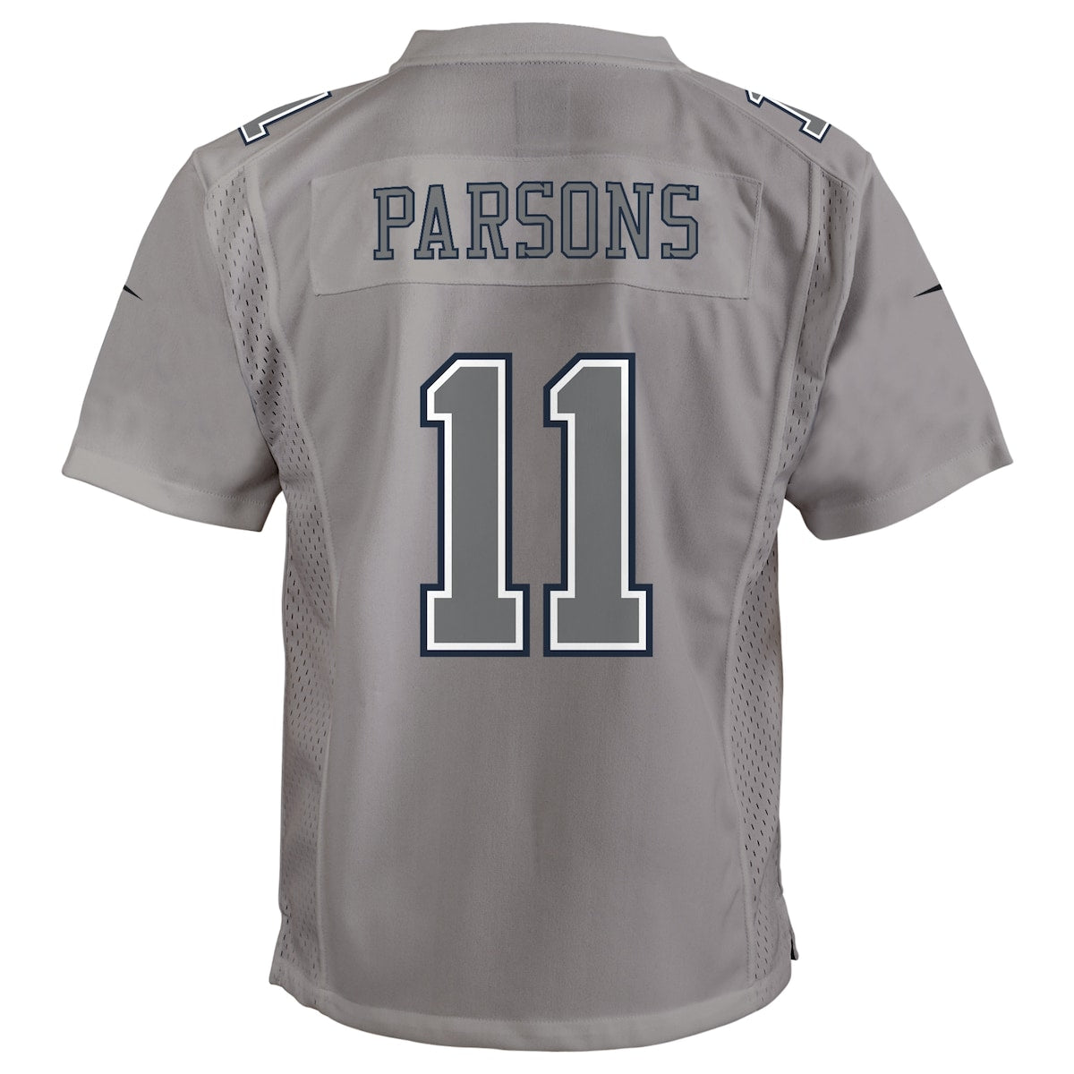 Boys' Grade School Micah Parsons Nike Cowboys Atmosphere Game Jersey - Grey