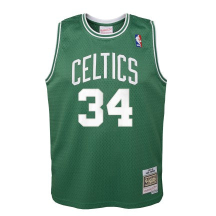 Youth Boston CelticsPaul Pierce Mitchell & Ness Kelly Green 2007-08 Hardwood Classics Swingman Jersey