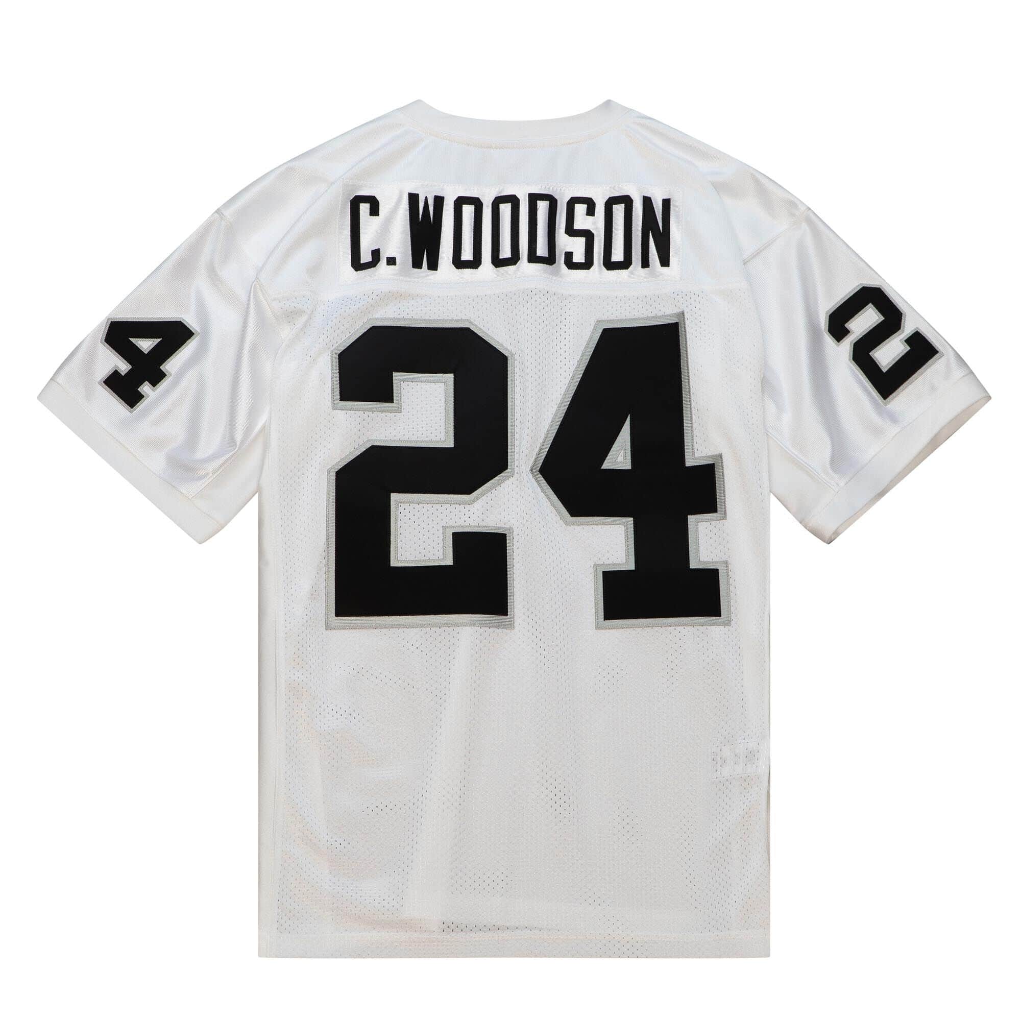 Authentic Charles Woodson Oakland Raiders Super Bowl 2002 Jersey