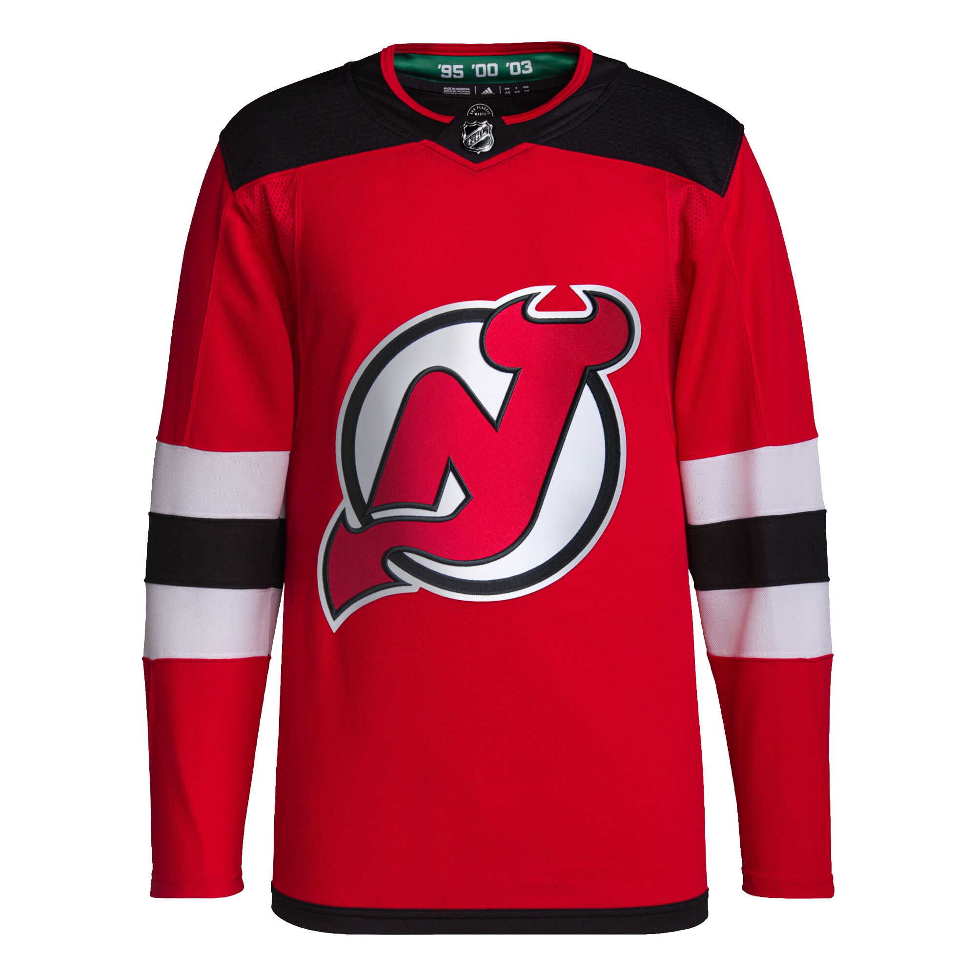 New Jersey Devils adidas Home Primegreen Authentic Pro Jersey - Red