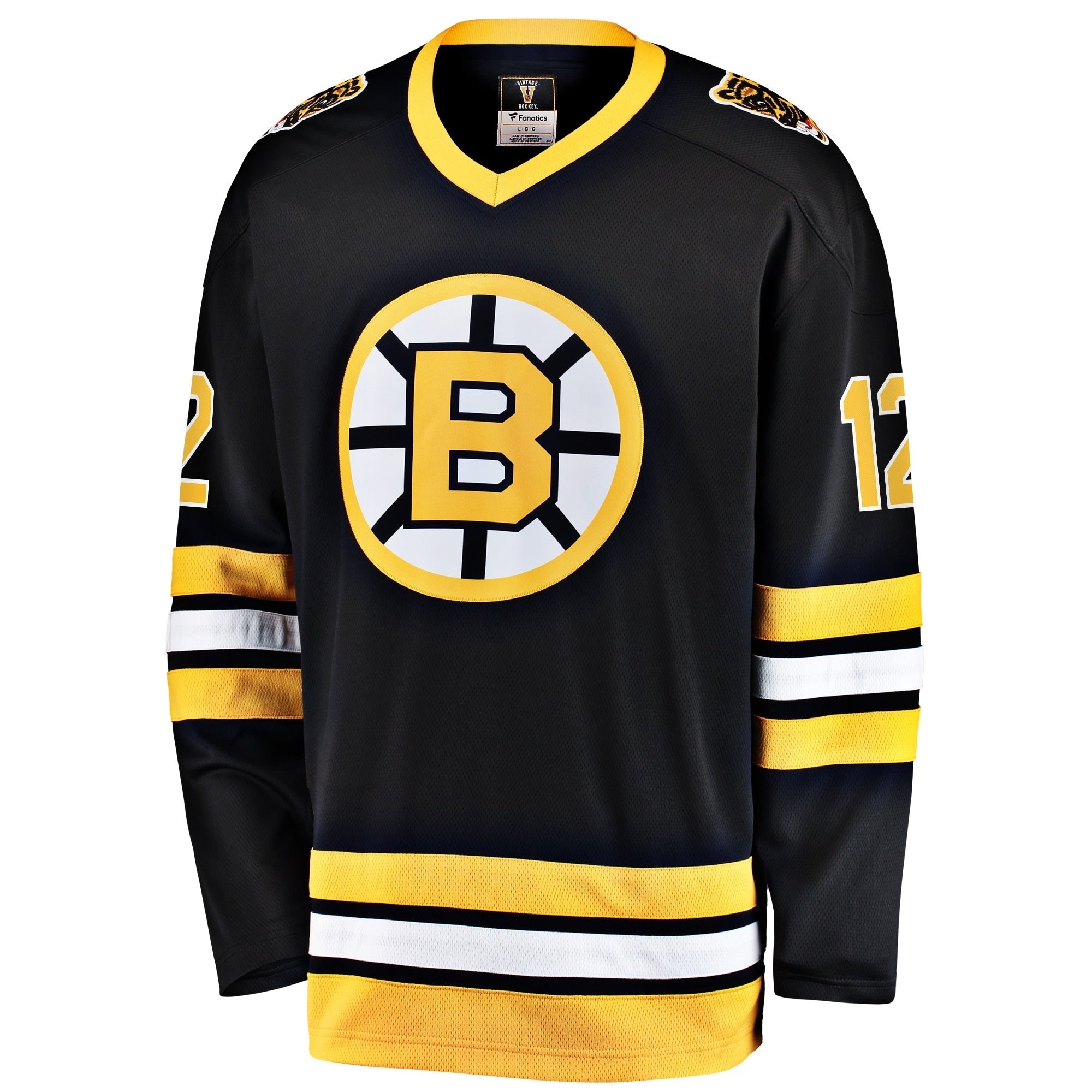 Men's Fanatics Branded Adam Oates Black Boston Bruins Premier Breakaway Retired Player Jersey