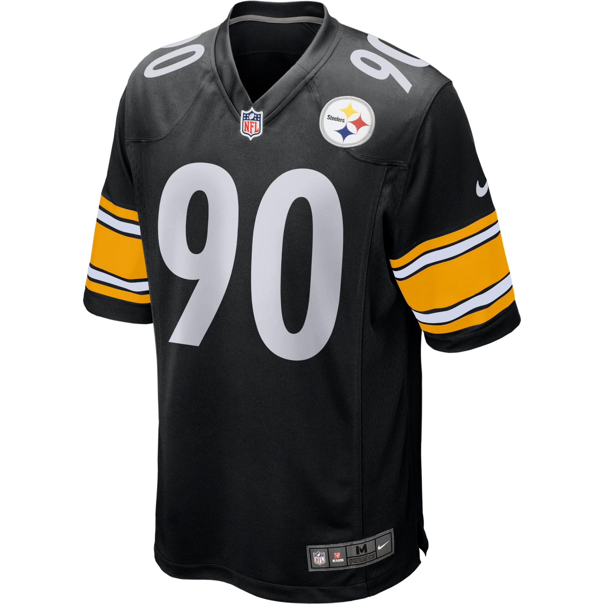 T.J. Watt Pittsburgh Steelers Nike Youth Game Jersey - Black