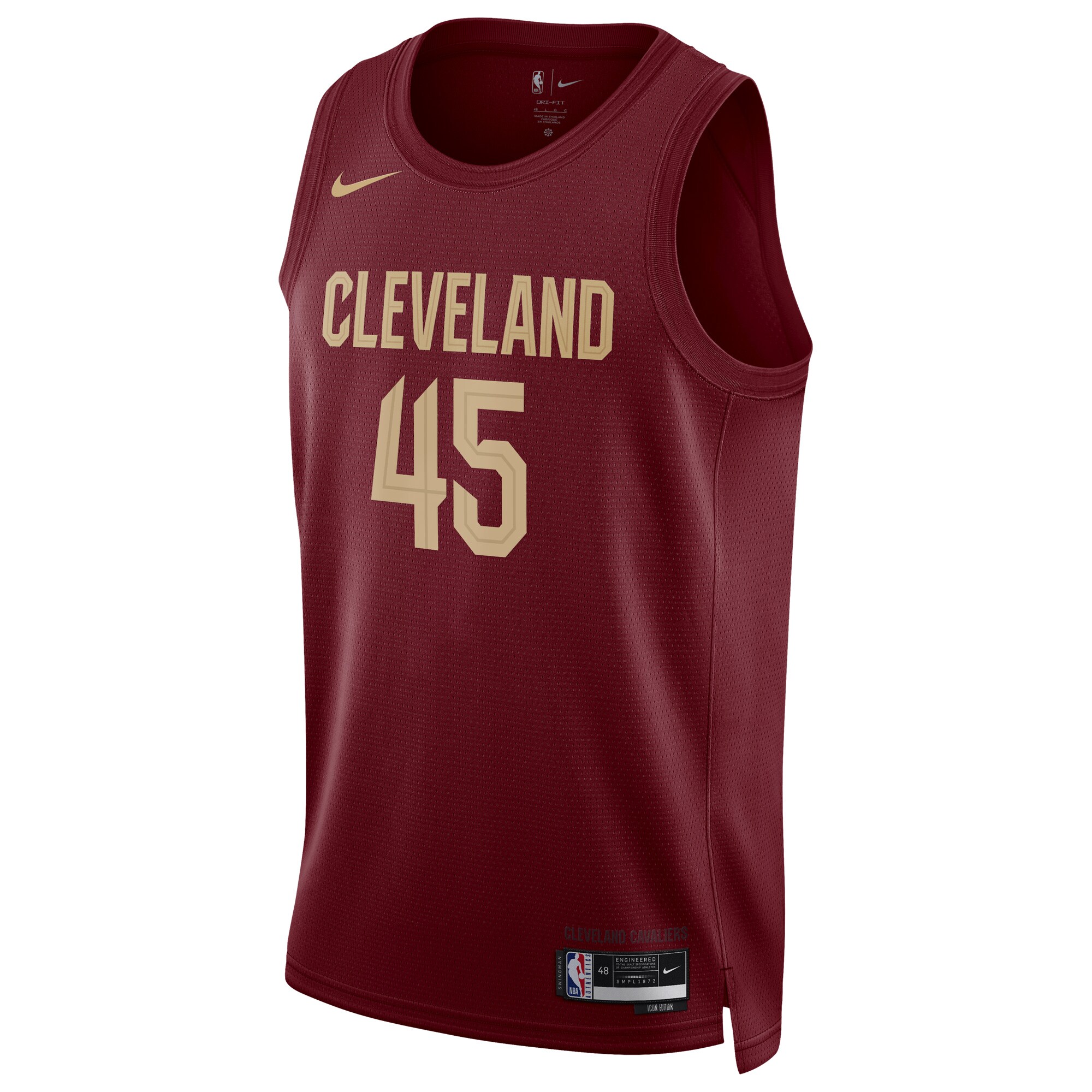 Donovan Mitchell Cleveland Cavaliers Nike Unisex Swingman Jersey - Association Edition - Burgundy