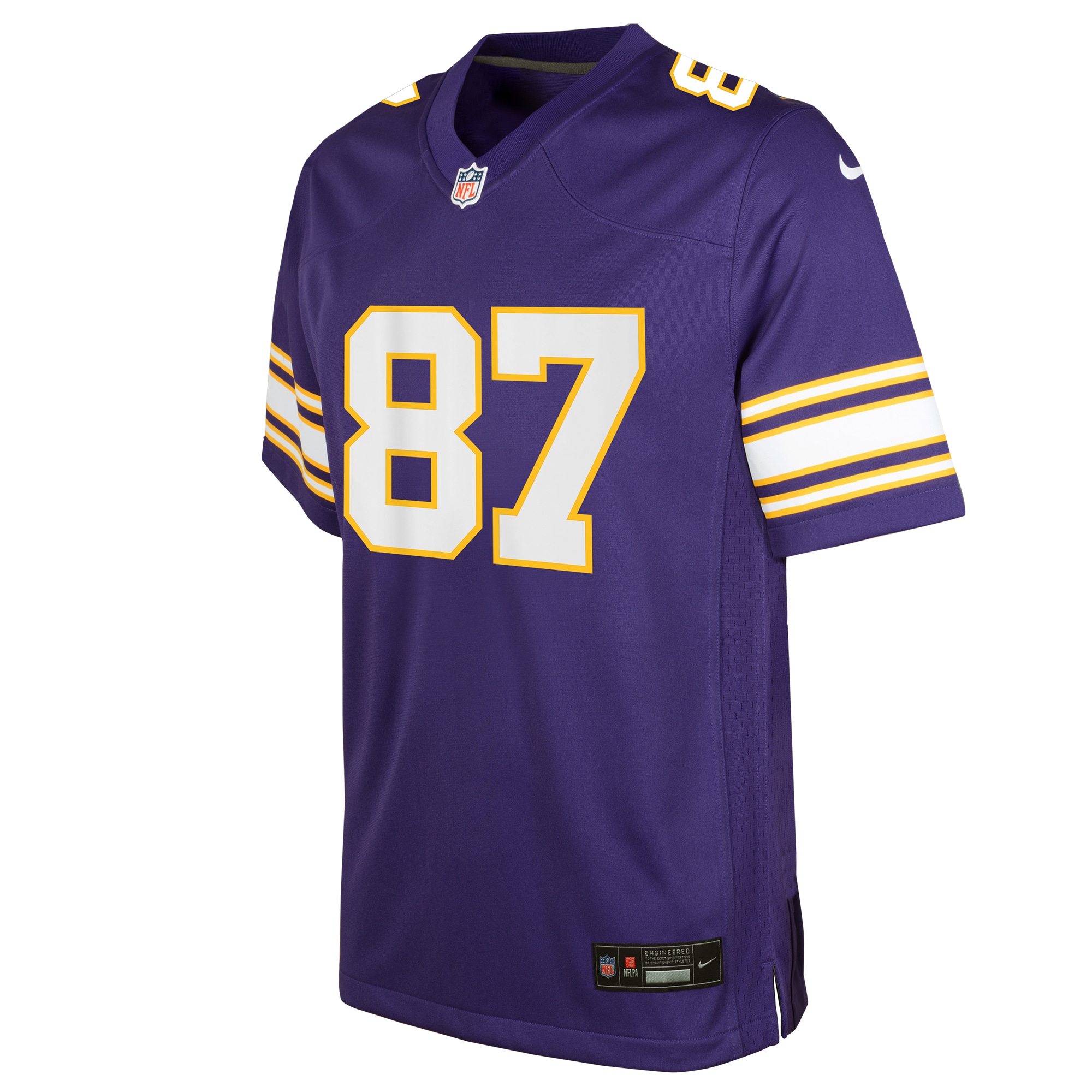 T.J. Hockenson Minnesota Vikings Nike Youth Game Jersey - Purple