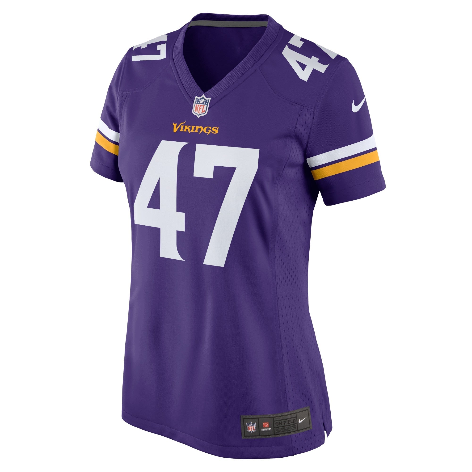 Women's Nike William Kwenkeu Purple Minnesota Vikings Home Game Player Jersey