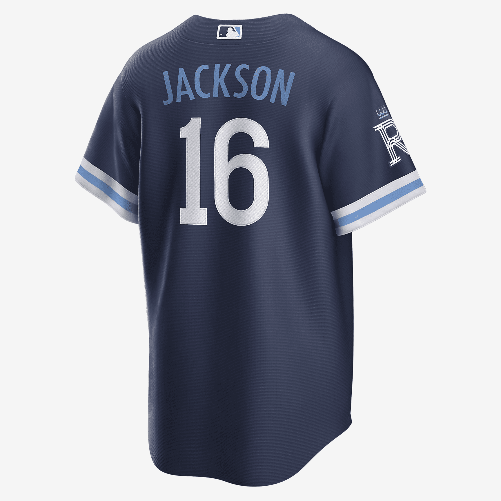 MLB Kansas City Royals City Connect (Bo Jackson) Men's Replica Baseball Jersey - Navy