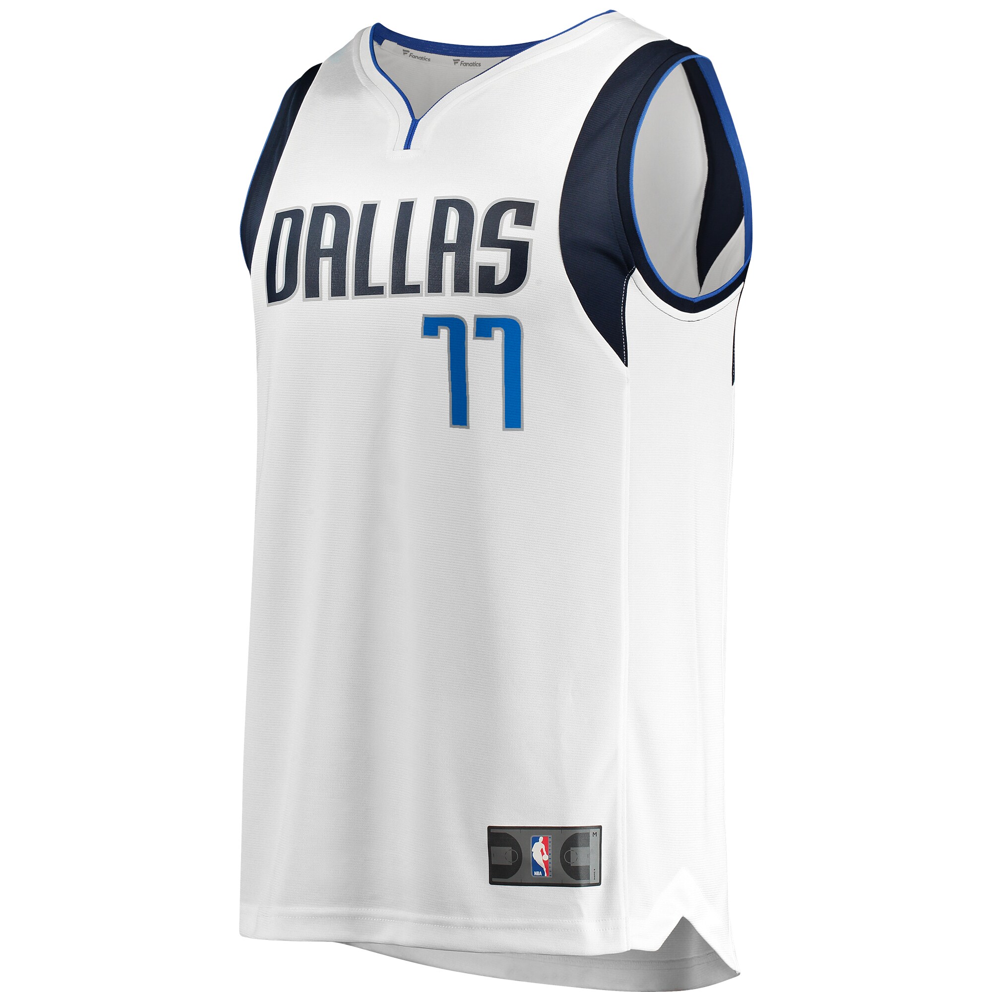Luka Doncic Dallas Mavericks Fanatics Branded Youth Fast Break Replica Jersey - Association Edition - White