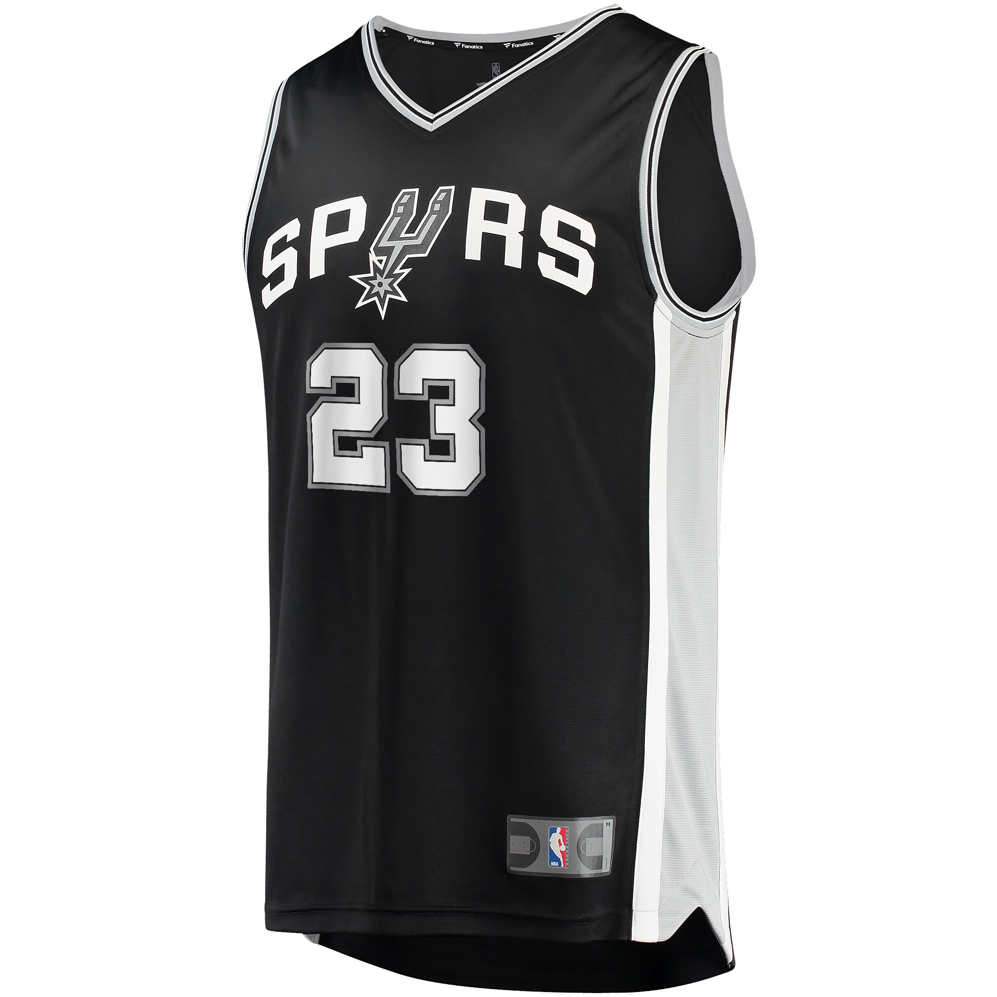 Zach Collins San Antonio Spurs Fanatics Branded 2021/22 Fast Break Replica Jersey - Icon Edition - Black