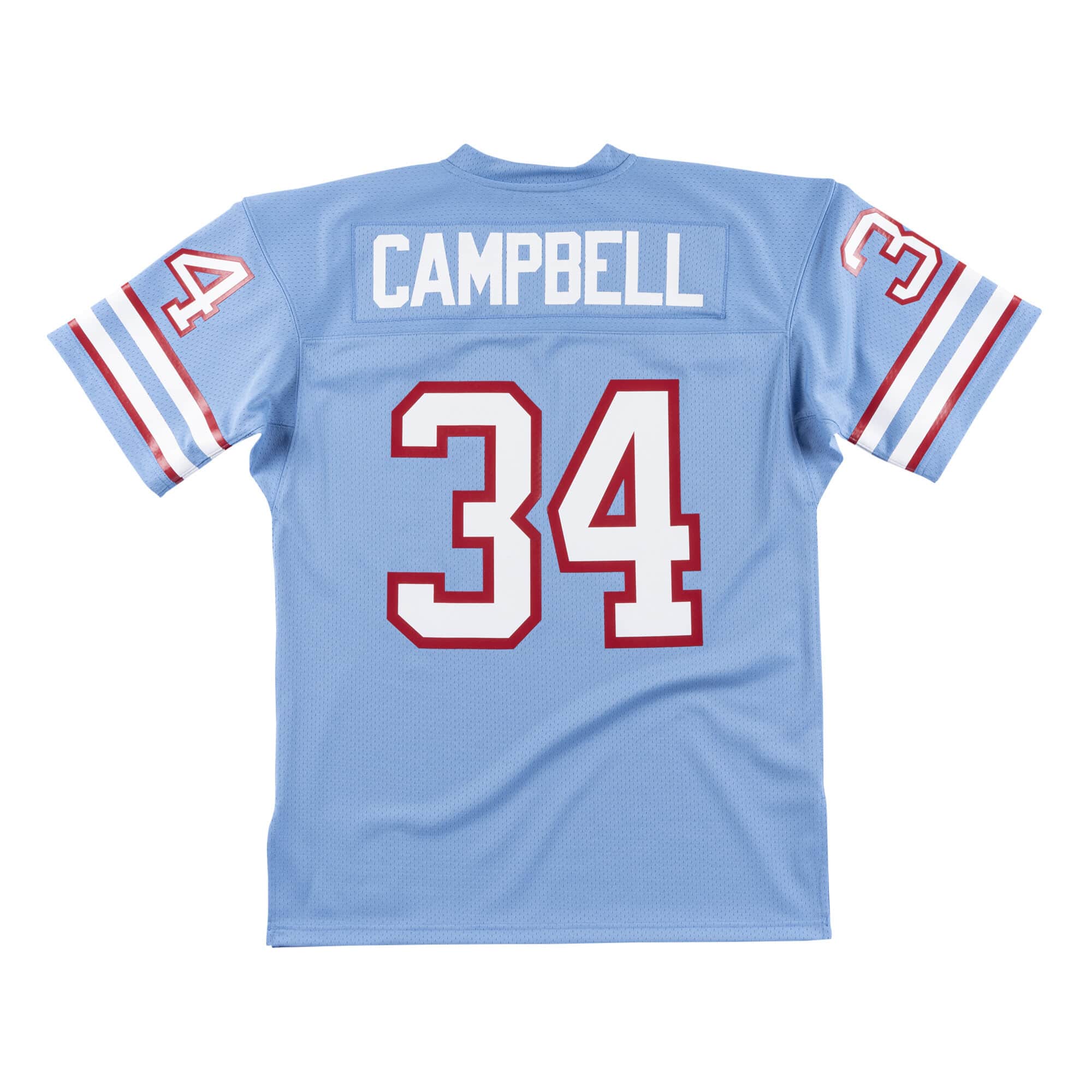 Authentic Jersey Houston Oilers 1980 Earl Campbell