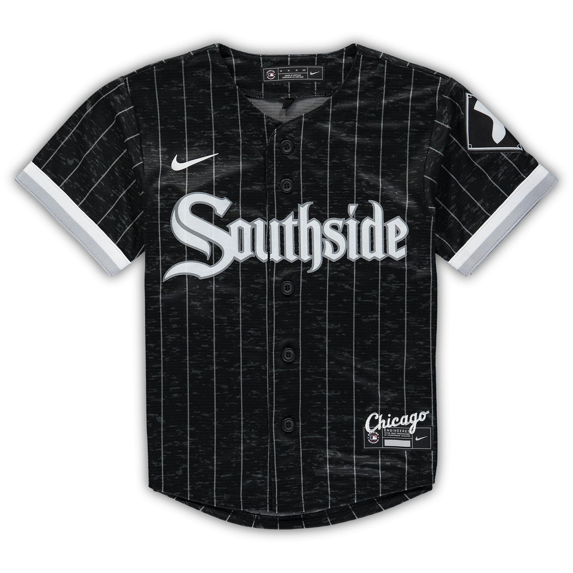Preschool Nike Tim Anderson Black Chicago White Sox City Connect Script Replica Jersey