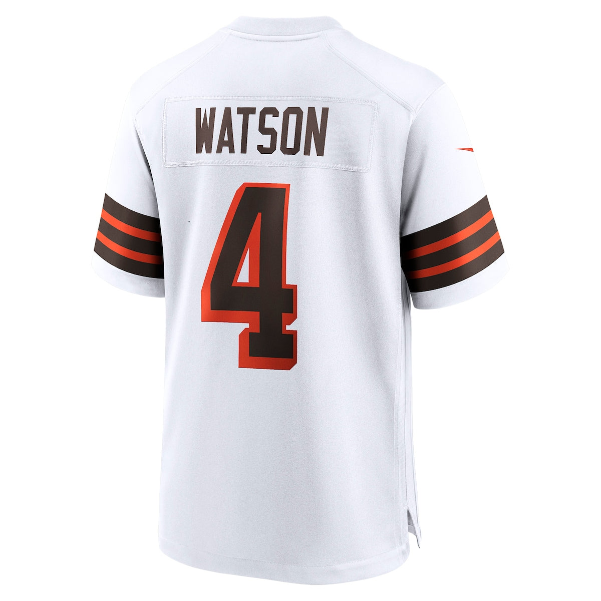 Men's Deshaun Watson Nike Browns Game Jersey - White