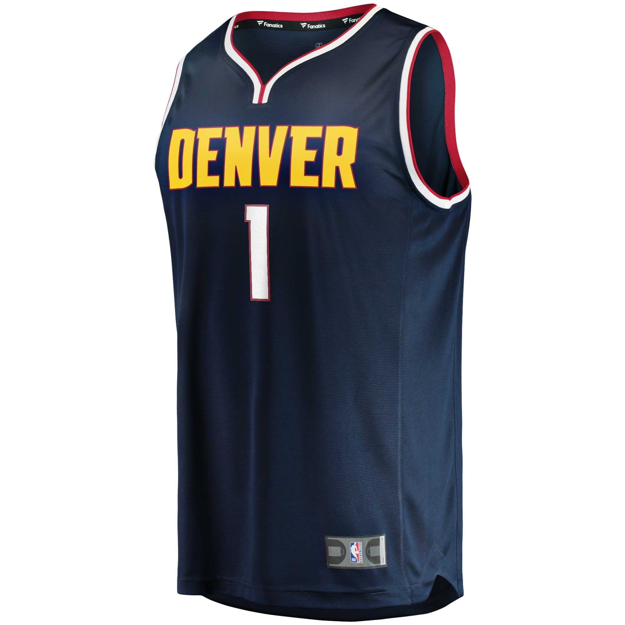 Youth Fanatics Branded Michael Porter Jr. Navy Denver Nuggets 2022/23 Fast Break Player Jersey - Icon Edition