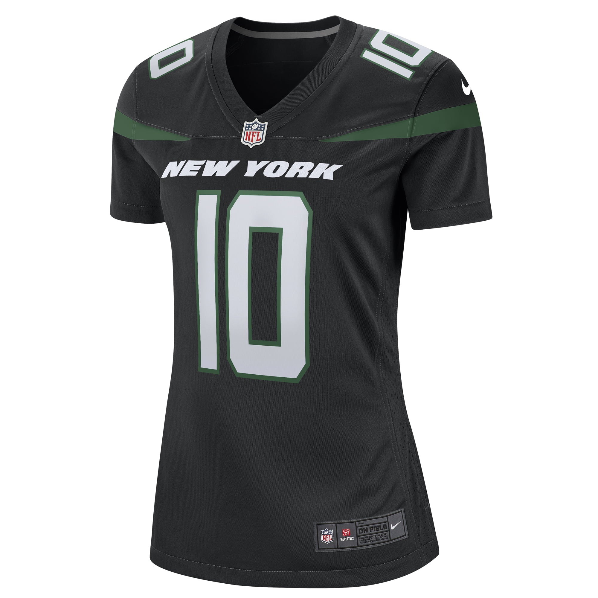 Women's Nike Allen Lazard Stealth Black New York Jets Alternate Game Jersey