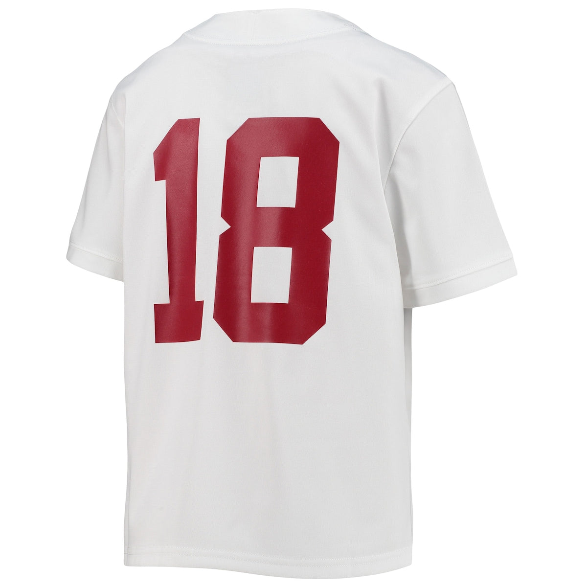 Boys' Grade School  Nike Alabama #18 Untouchable Football Team Jersey - White