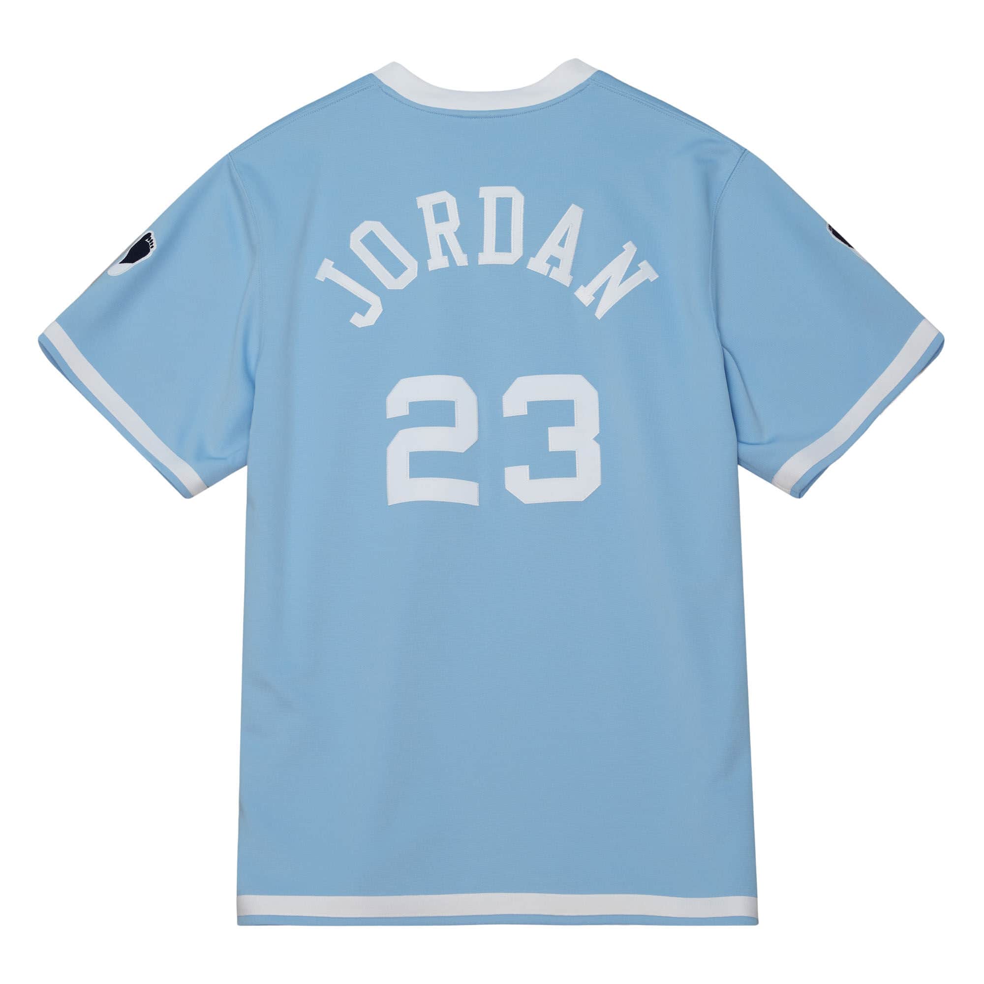 Authentic Michael Jordans University of North Carolina 1983 Shooting Shirt