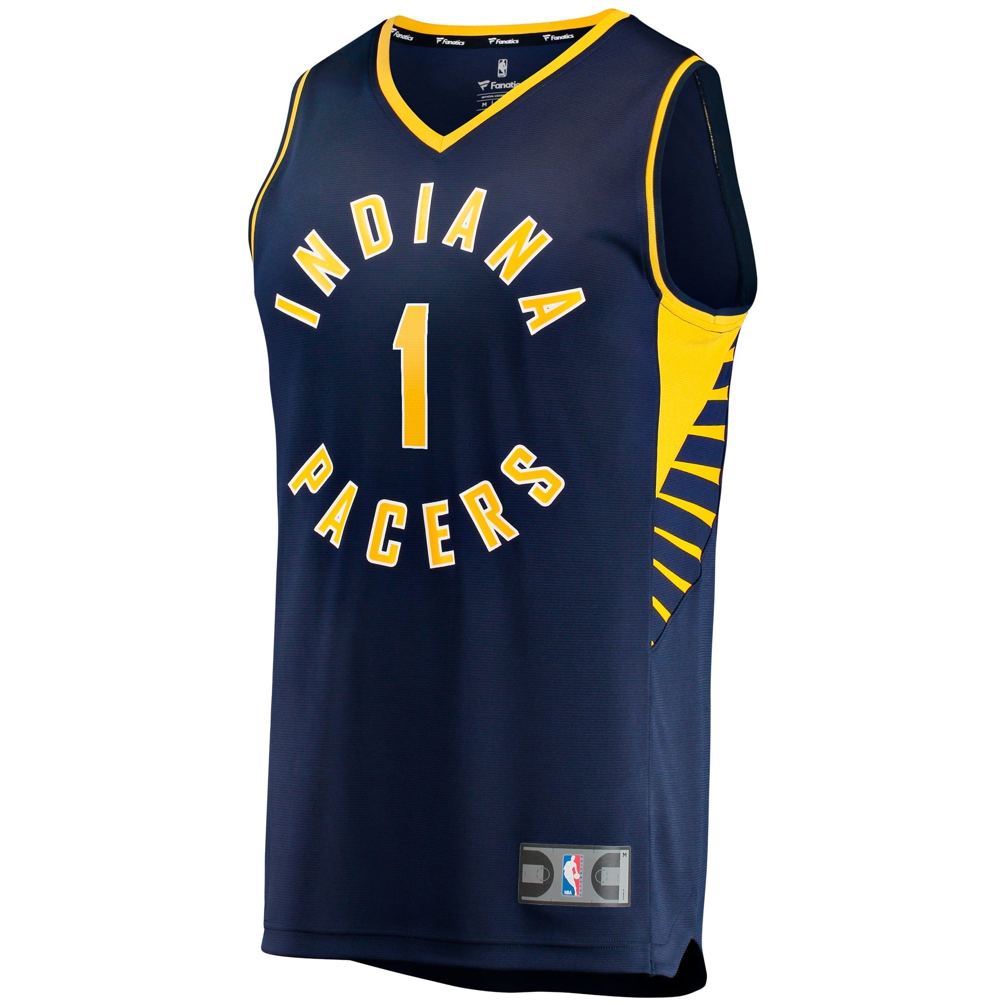 Youth Fanatics Branded First Round Navy Indiana Pacers 2023 NBA Draft First Round Pick Fast Break Replica Jersey - Icon