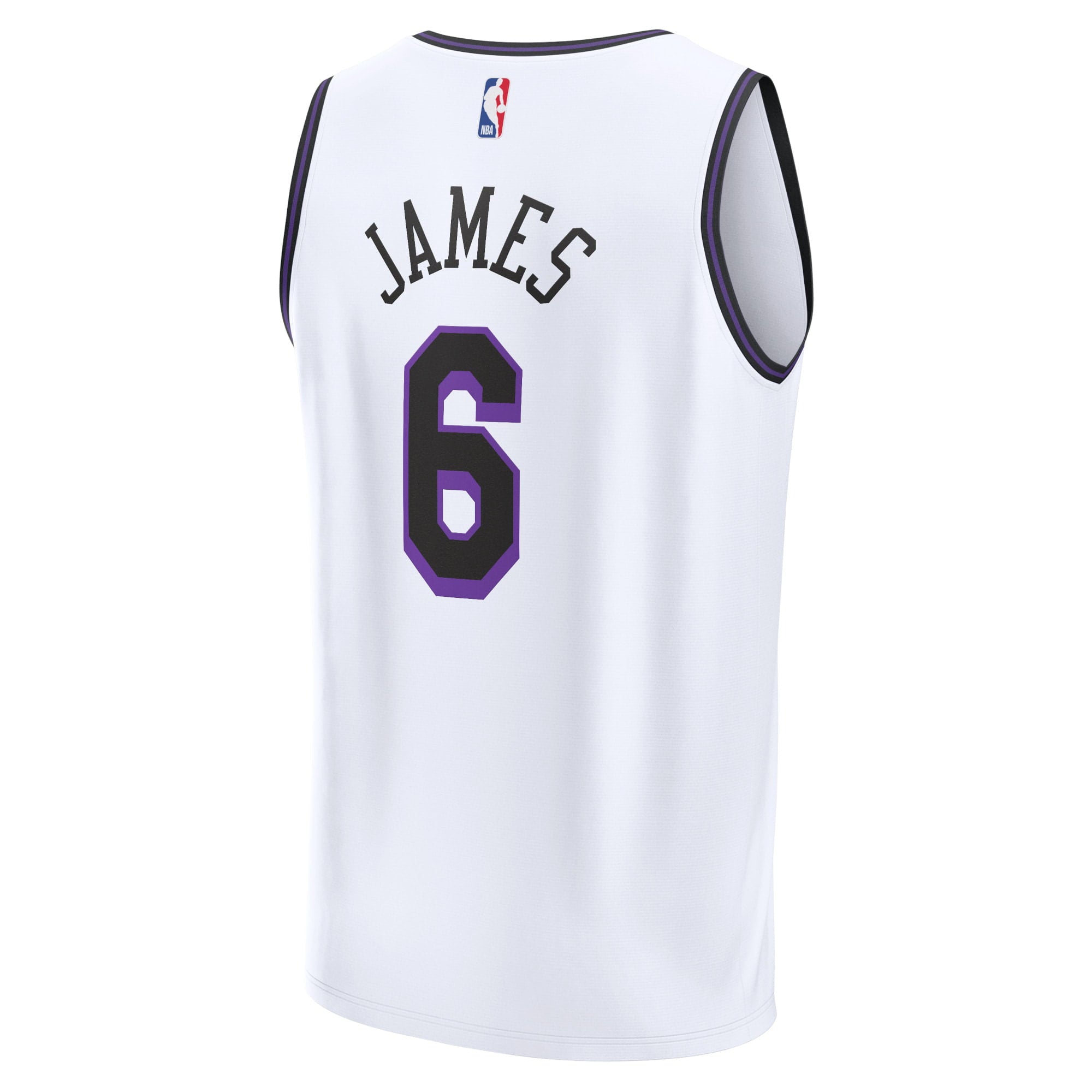Men's Fanatics Branded LeBron James White Los Angeles Lakers 2022/23 Fastbreak Jersey - City Edition