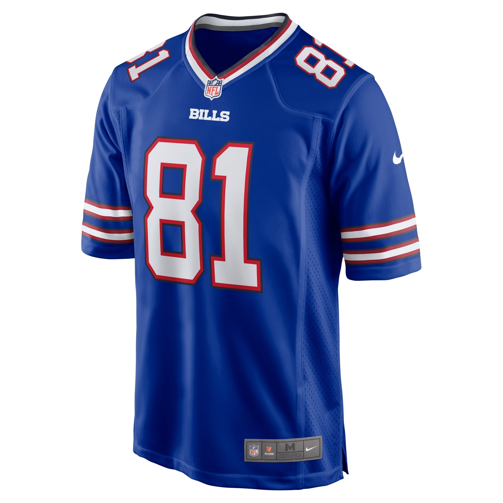 Men's Nike KeeSean Johnson Royal Buffalo Bills Game Player Jersey