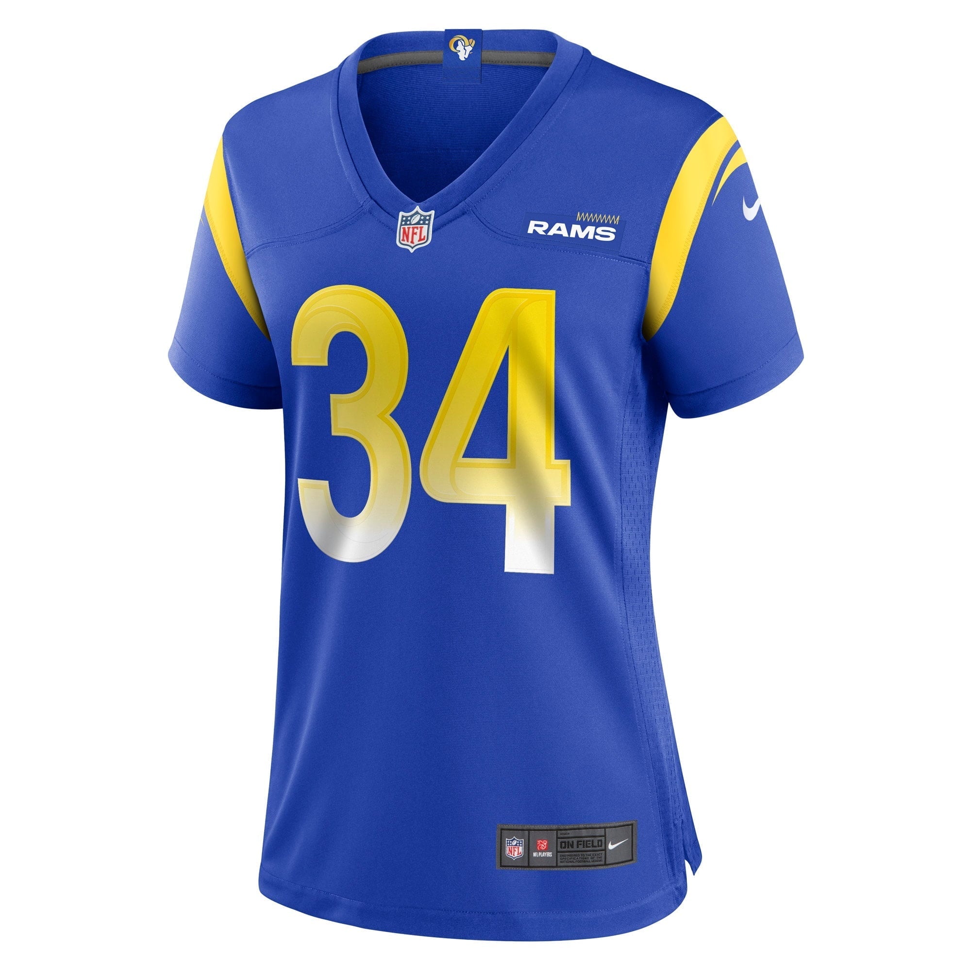 Women's Nike Jake Funk Royal Los Angeles Rams Game Player Jersey