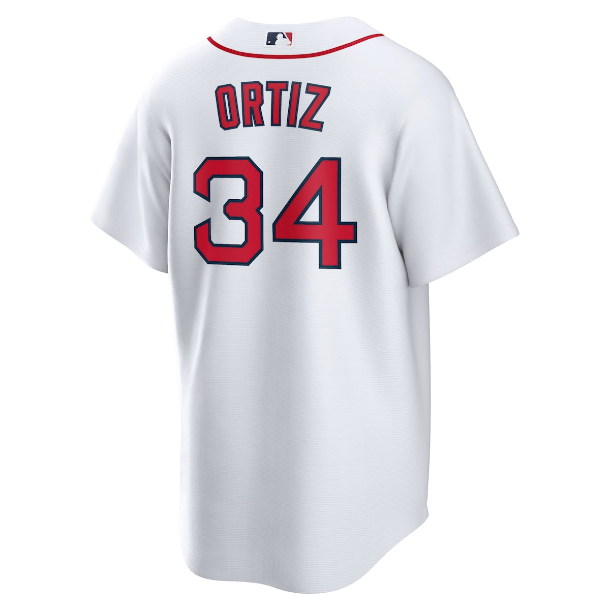 Men's David Ortiz Nike Red Sox Road Replica Jersey - White