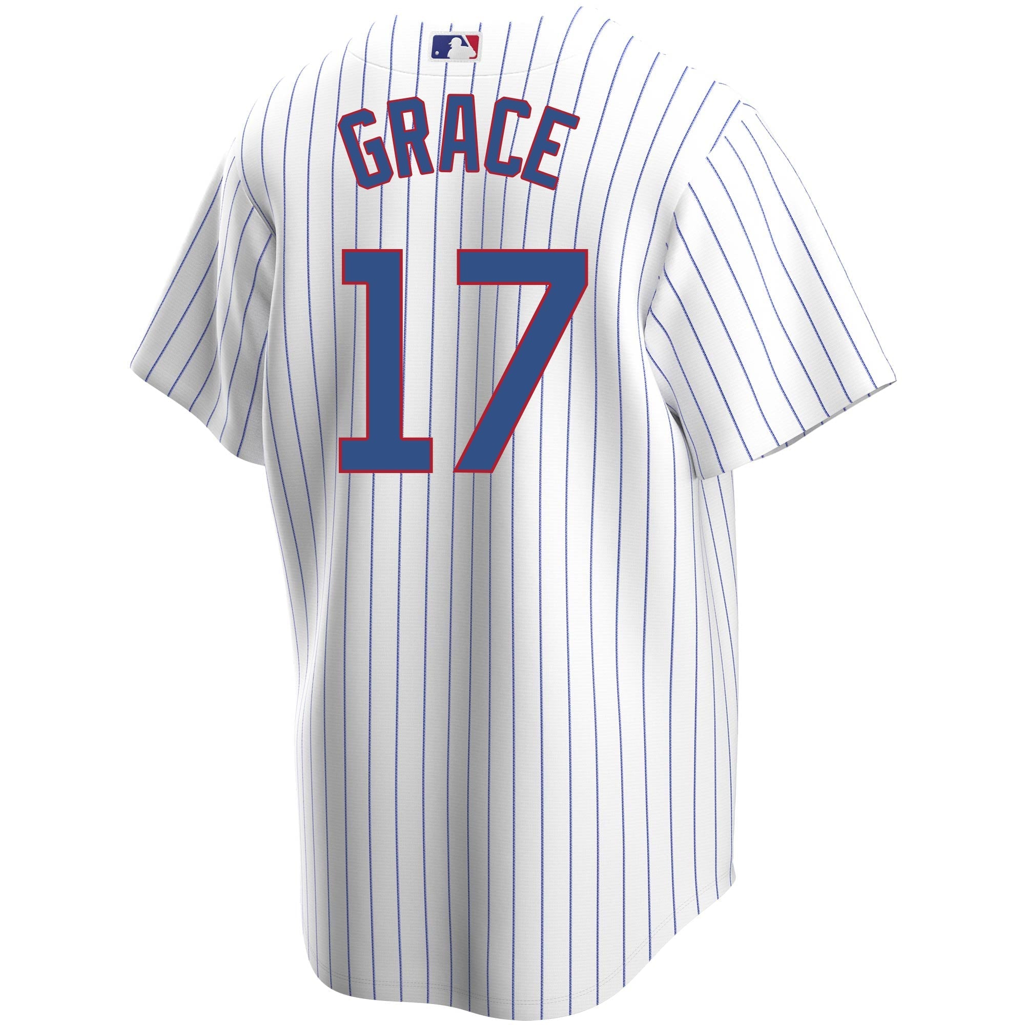 Mark Grace Chicago Cubs Home Pinstripe Men's Replica Jersey