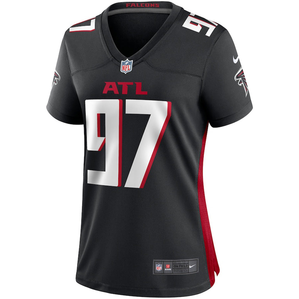 Women's Atlanta Falcons Grady Jarrett Game Jersey - Black
