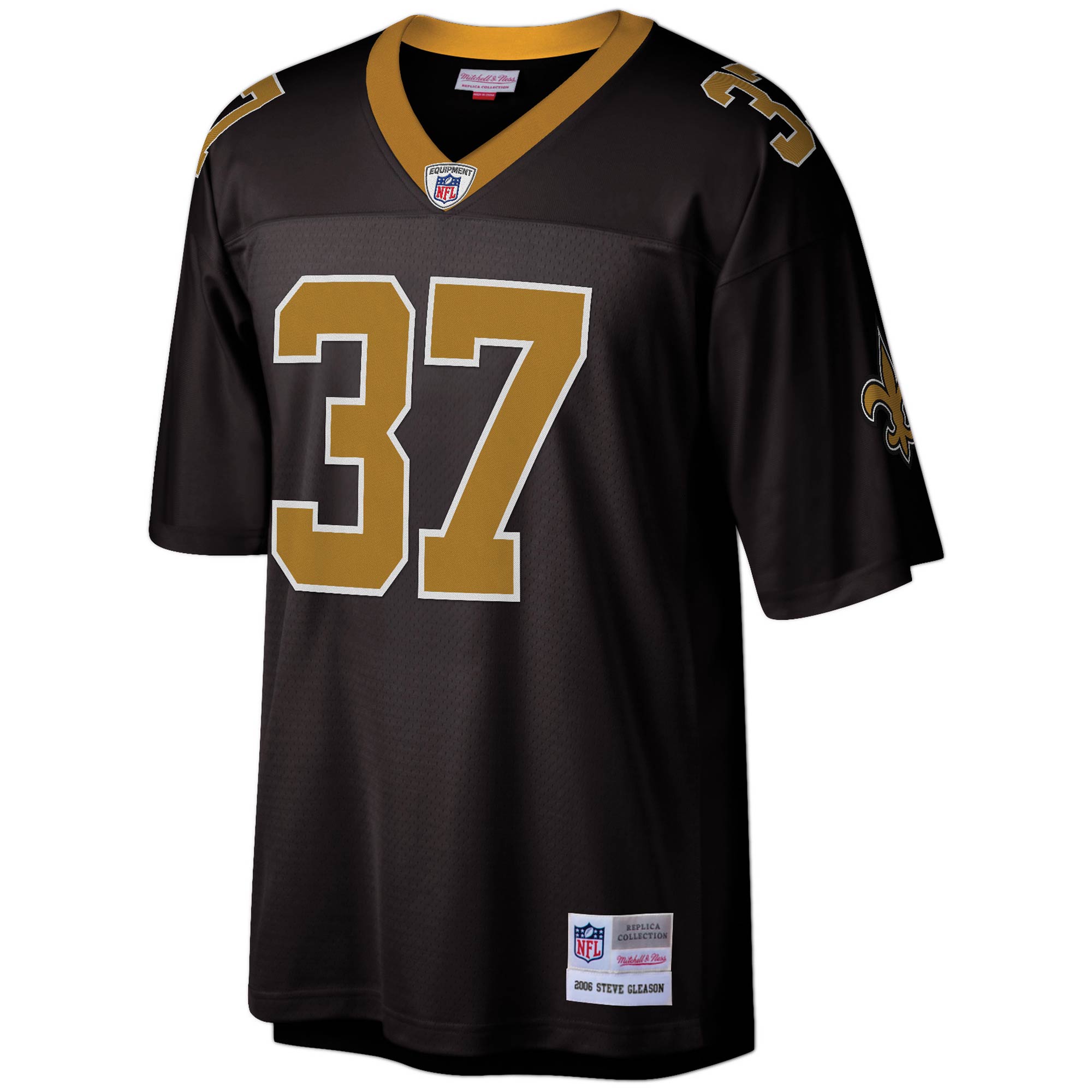 Steve Gleason New Orleans Saints Mitchell & Ness Legacy Replica Jersey - Black
