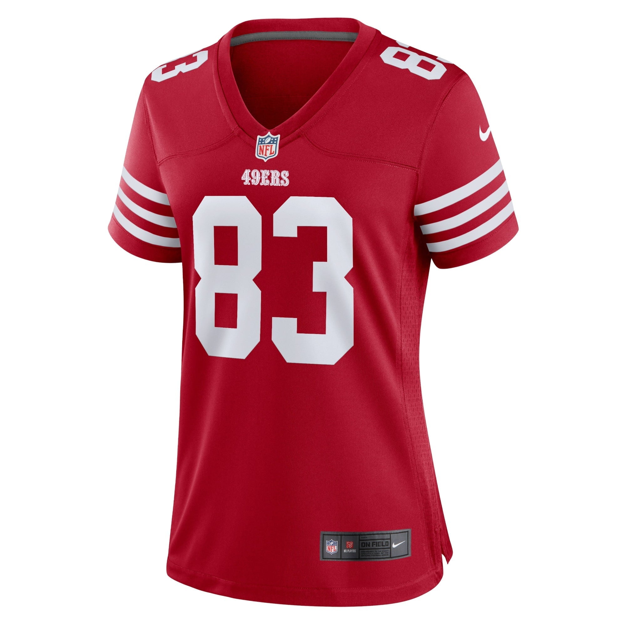Women's Nike Dazz Newsome Scarlet San Francisco 49ers Home Game Player Jersey