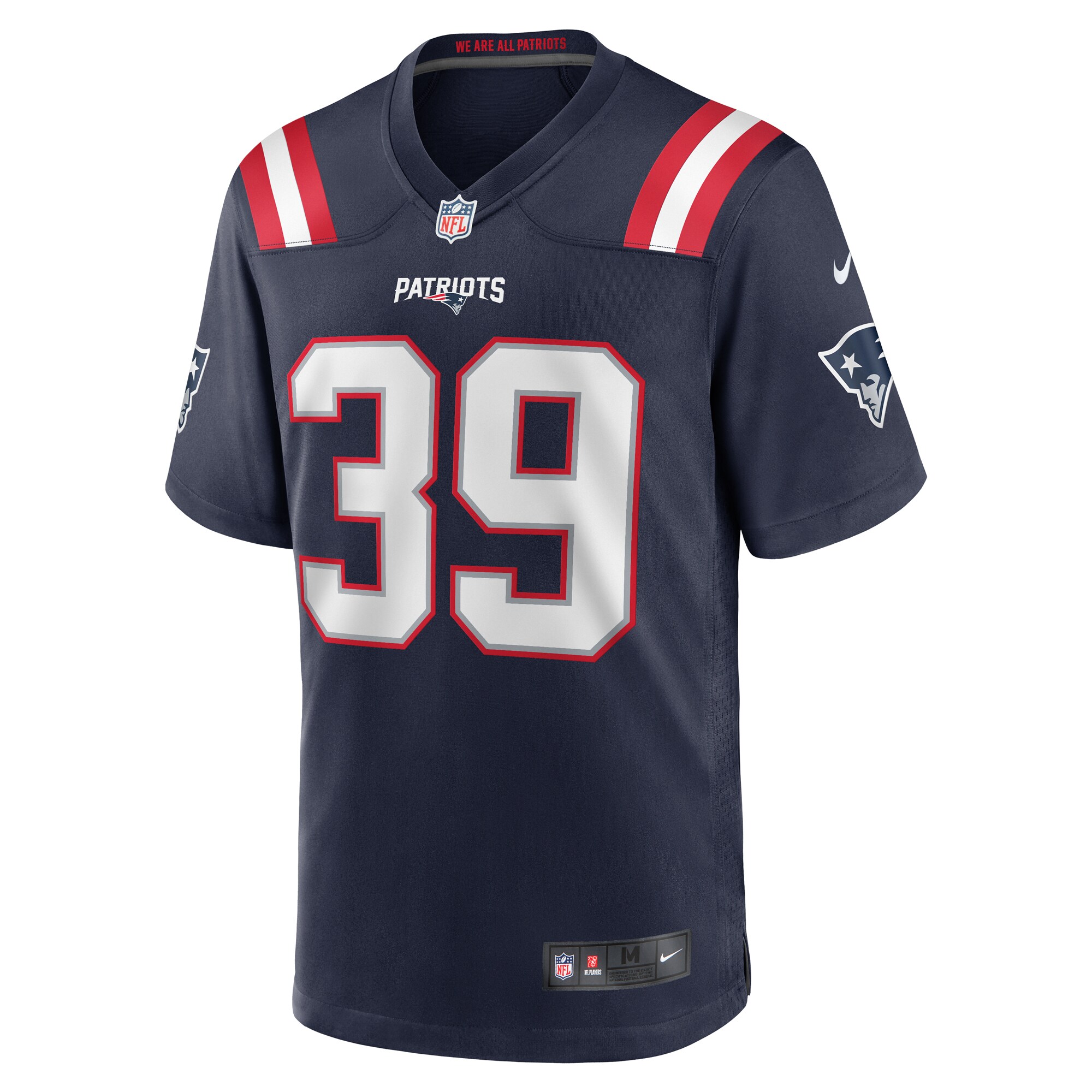 Corliss Waitman New England Patriots Nike Team Game Jersey -  Navy