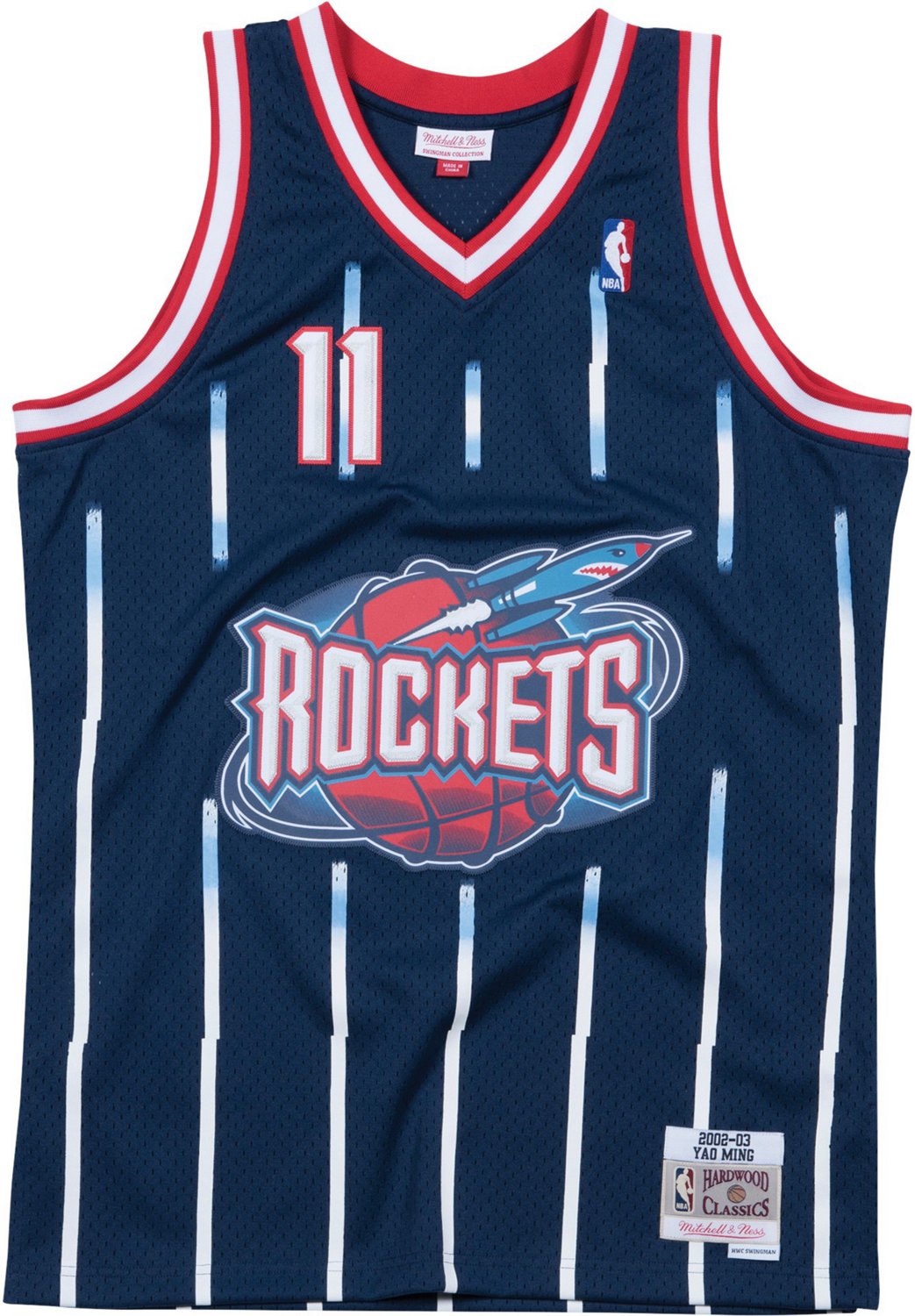 Mitchell & Ness Men's Houston Rockets Yao Swingman Jersey