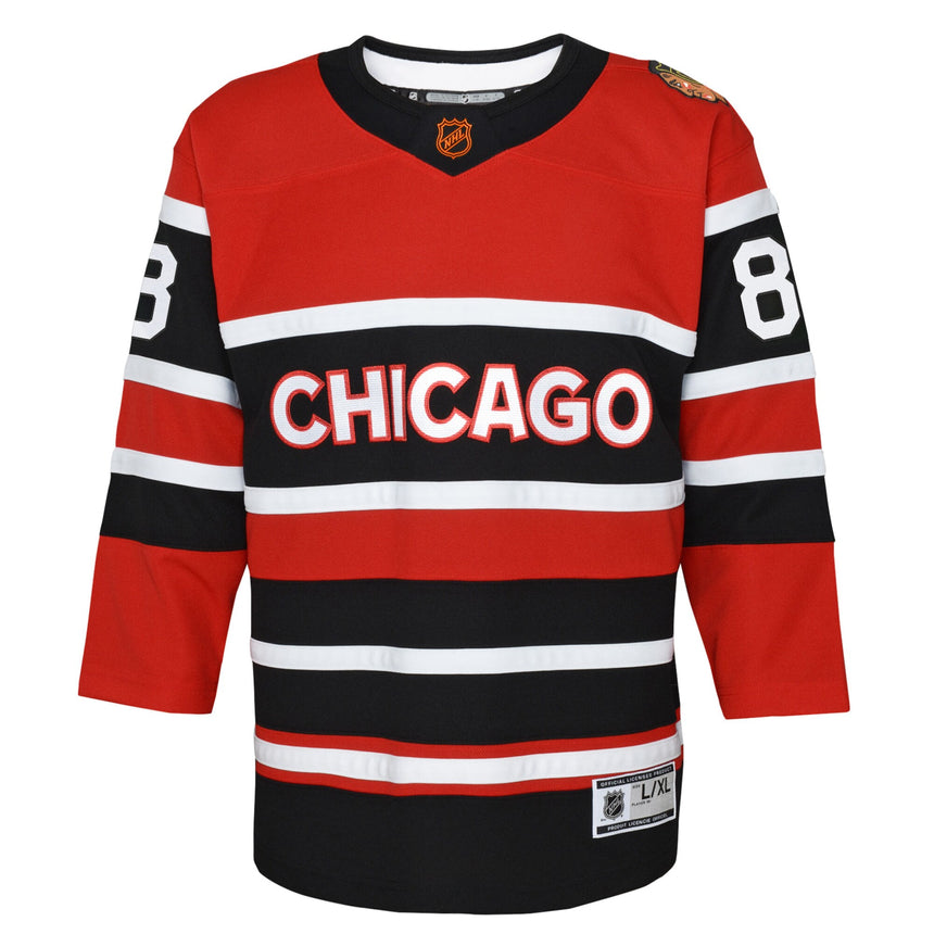 Youth Chicago Blackhawks Patrick Kane Red Reverse Retro Special Edition 2.0 Premier Player Jersey