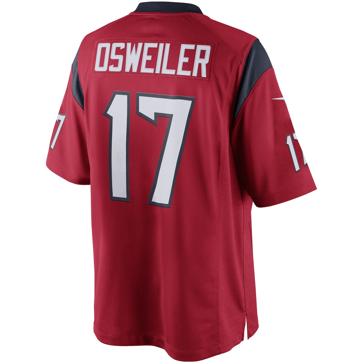 Men's Brock Osweiler Nike Texans Limited Jersey - Red
