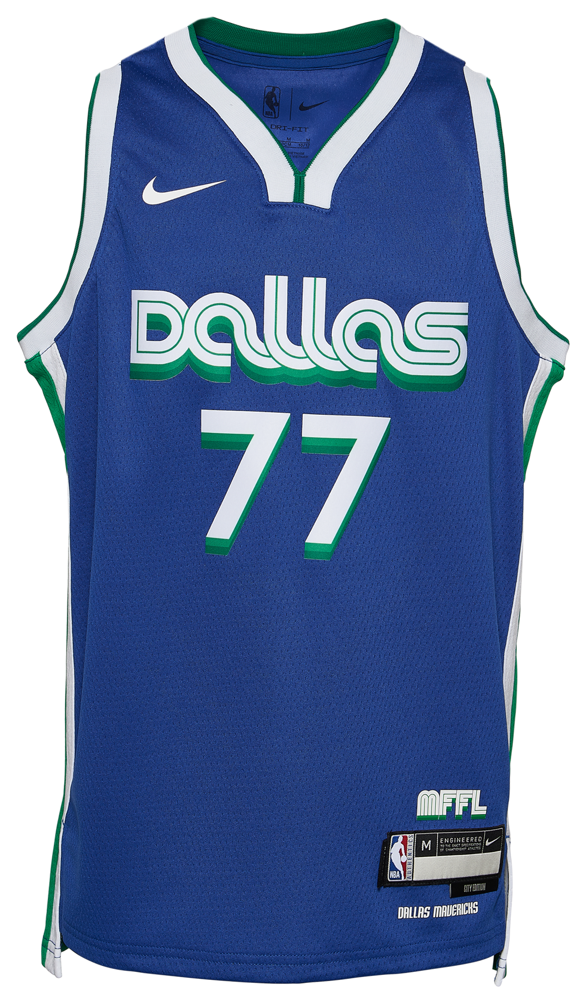 Boys' Grade School Doncic Luka Nike Mavericks City Edition Swingman Jersey - Blue