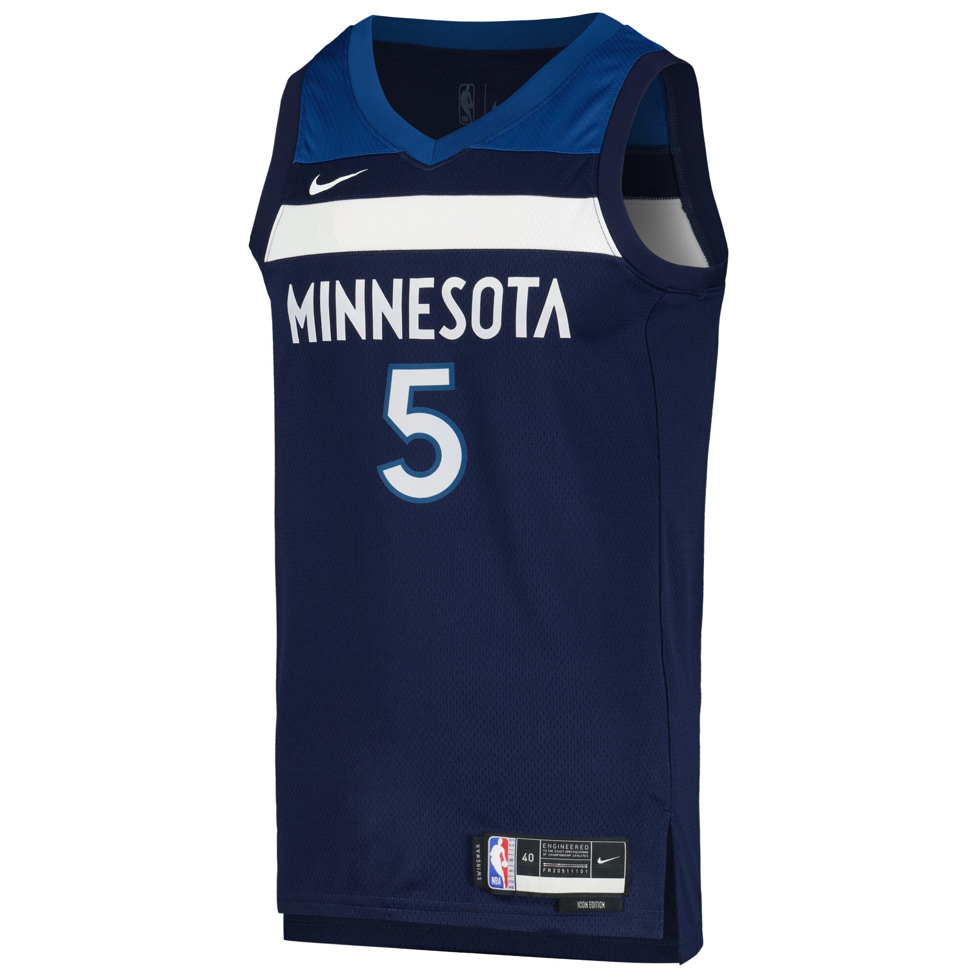 Anthony Edwards Minnesota Timberwolves Nike Unisex Swingman Jersey - Icon Edition - Navy