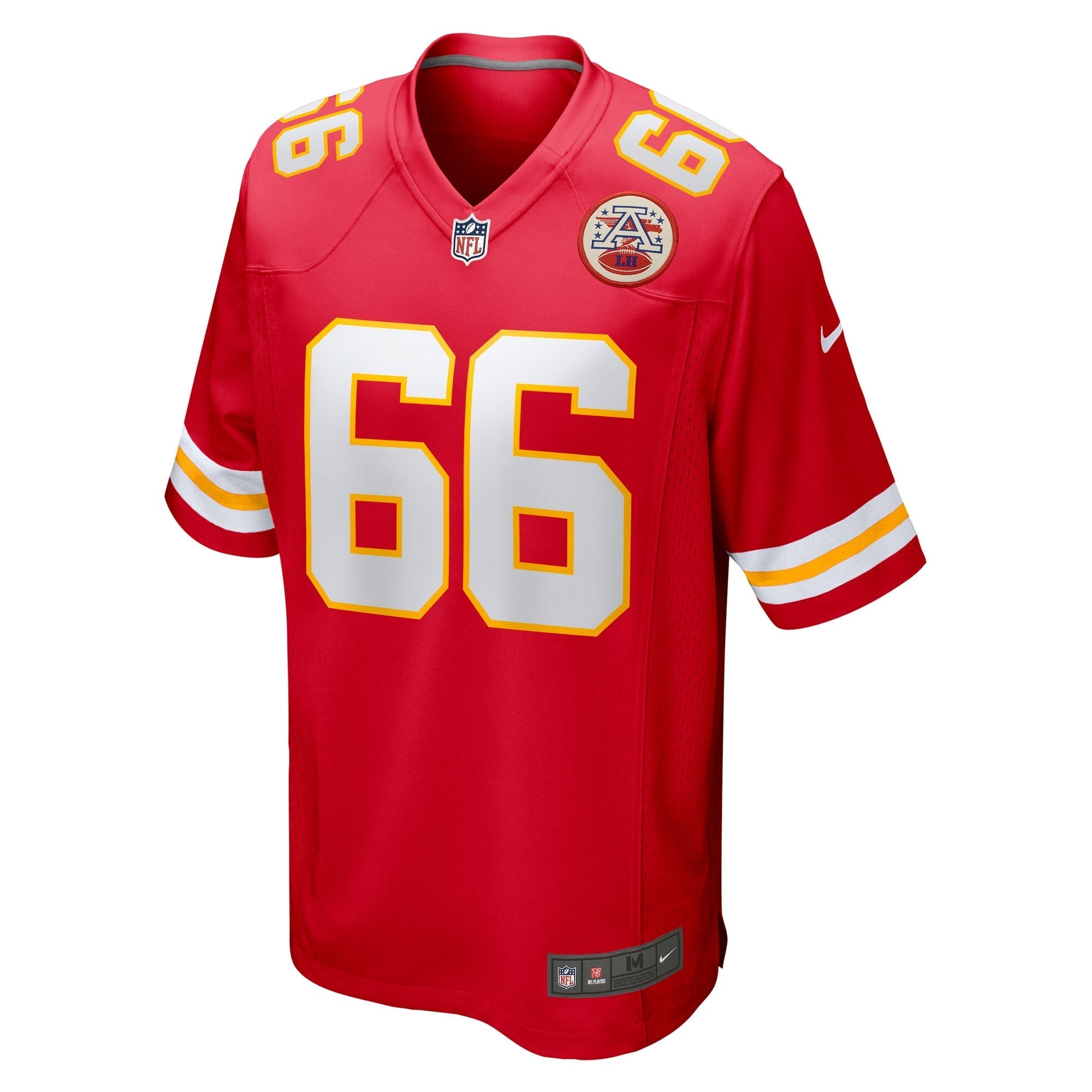 Men's Nike Mike Caliendo Red Kansas City Chiefs Game Player Jersey