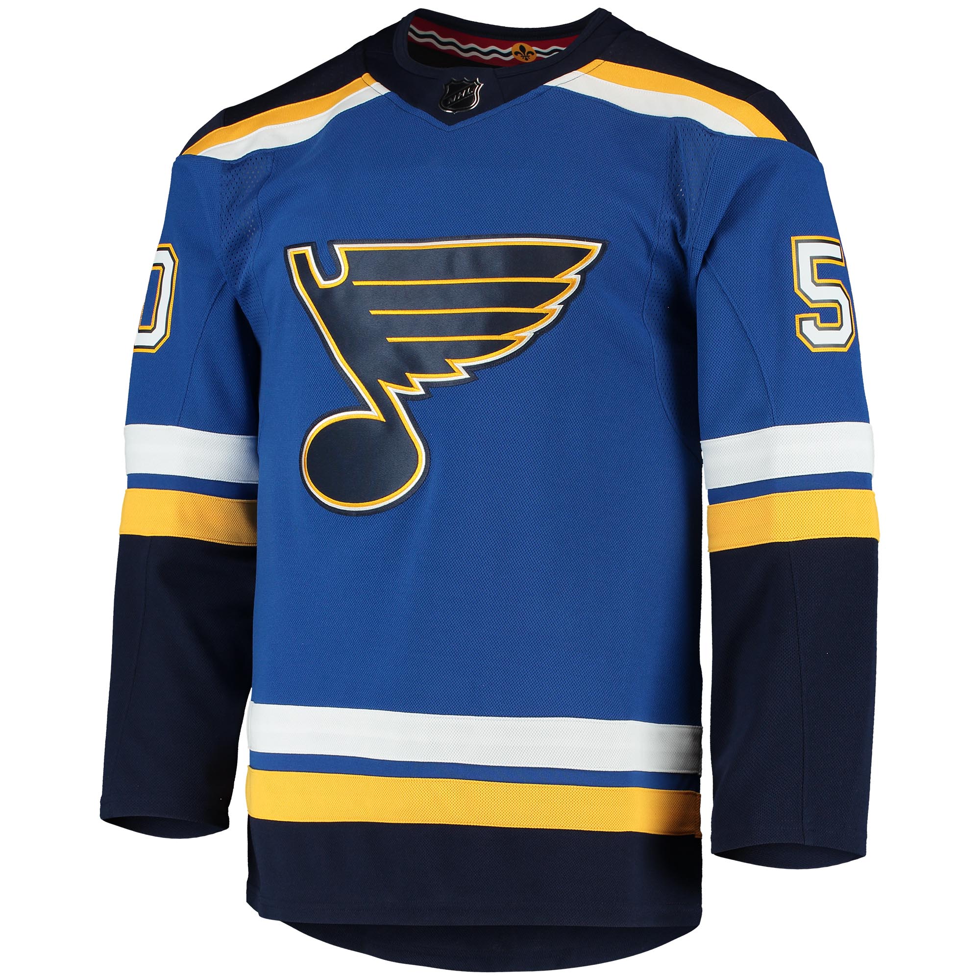 Jordans Binnington St. Louis Blues adidas Home Authentic Player Jersey - Blue