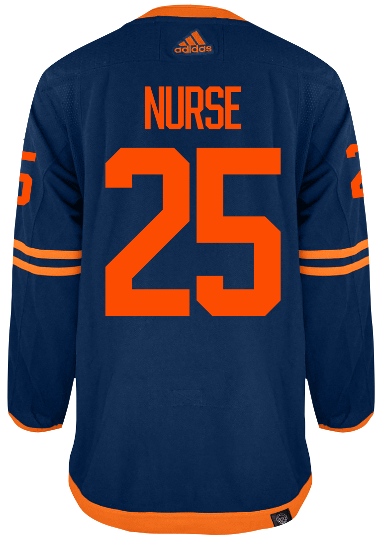 Darnell Nurse Edmonton Oilers Alt Adidas Primegreen Authentic NHL Hockey Jersey