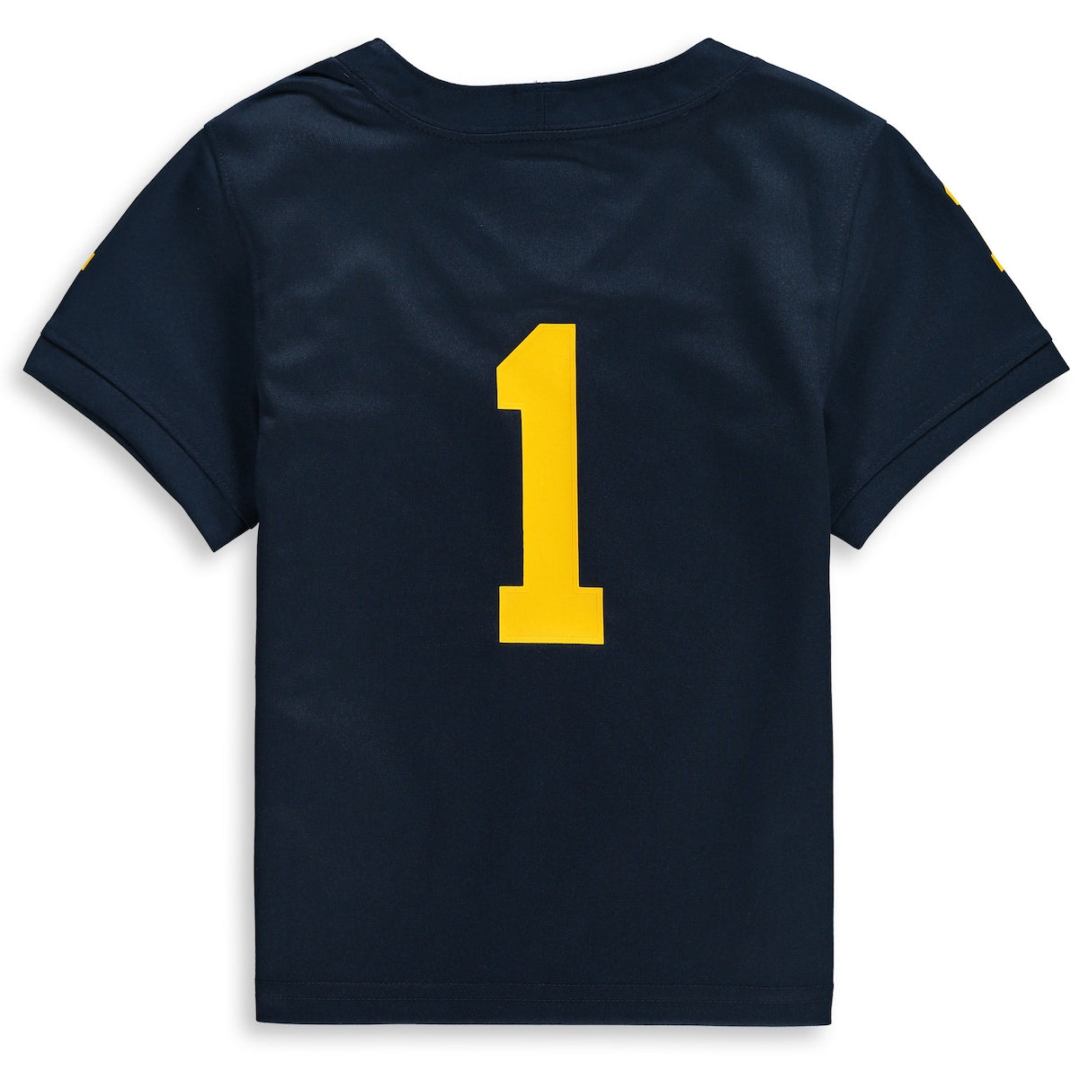 Youth  Jordans Michigan #1 Team Replica Football Jersey - Navy