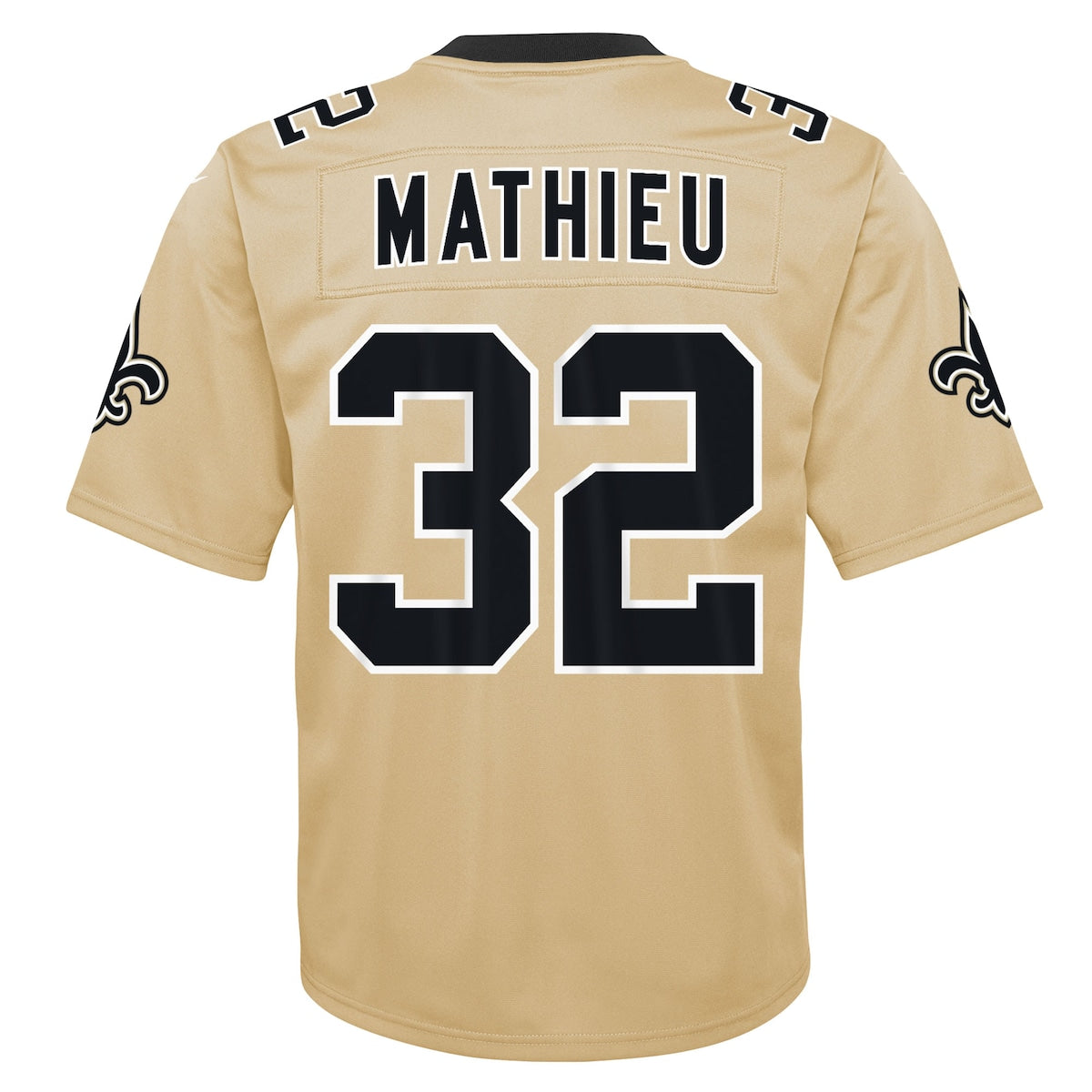 Boys' Grade School Tyrann Mathieu Nike Saints Inverted Game Jersey - Gold