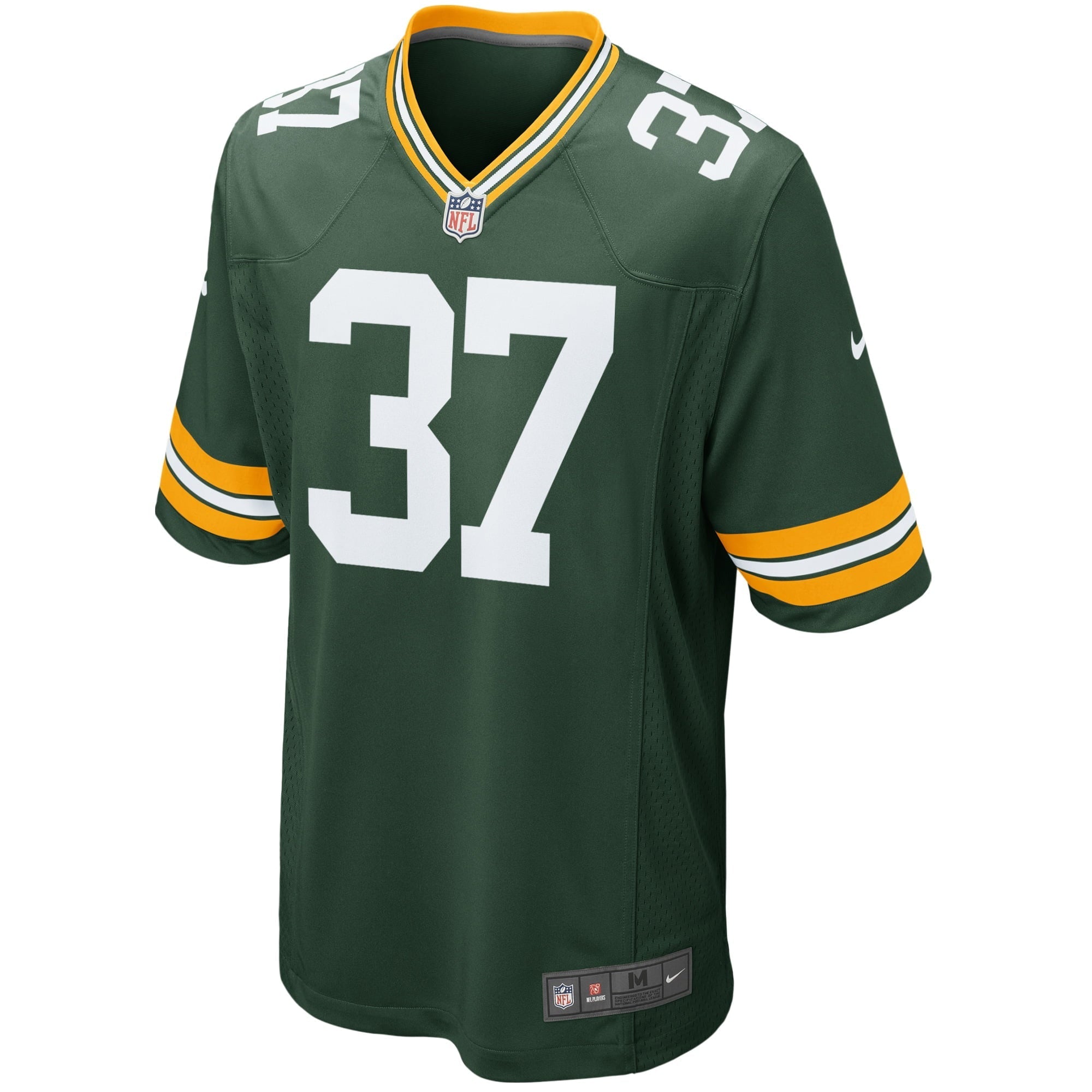 Men's Nike Josh Jackson Green Green Bay Packers Game Player Jersey