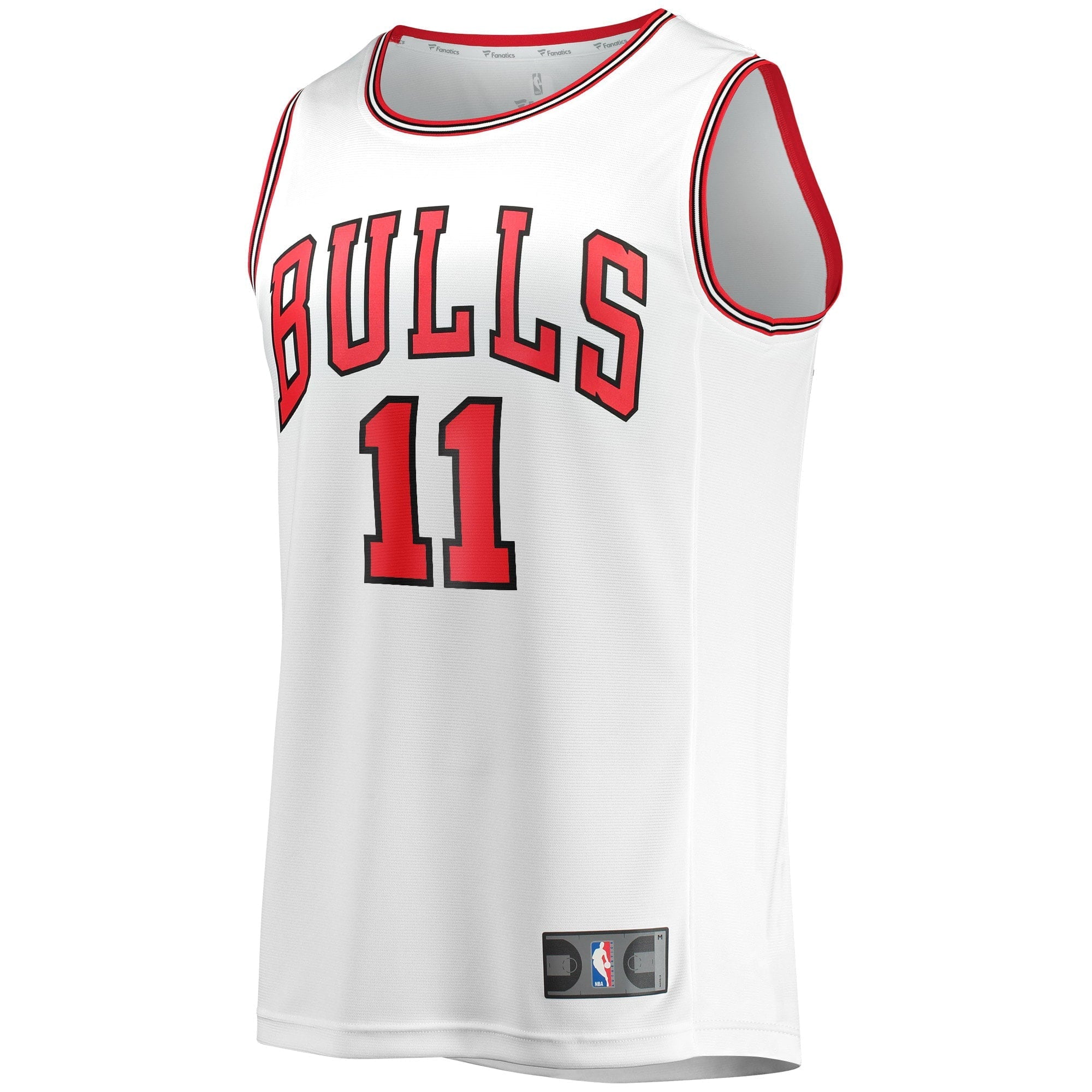 Men's Fanatics Branded DeMar DeRozan White Chicago Bulls Fast Break Replica Jersey - Association Edition