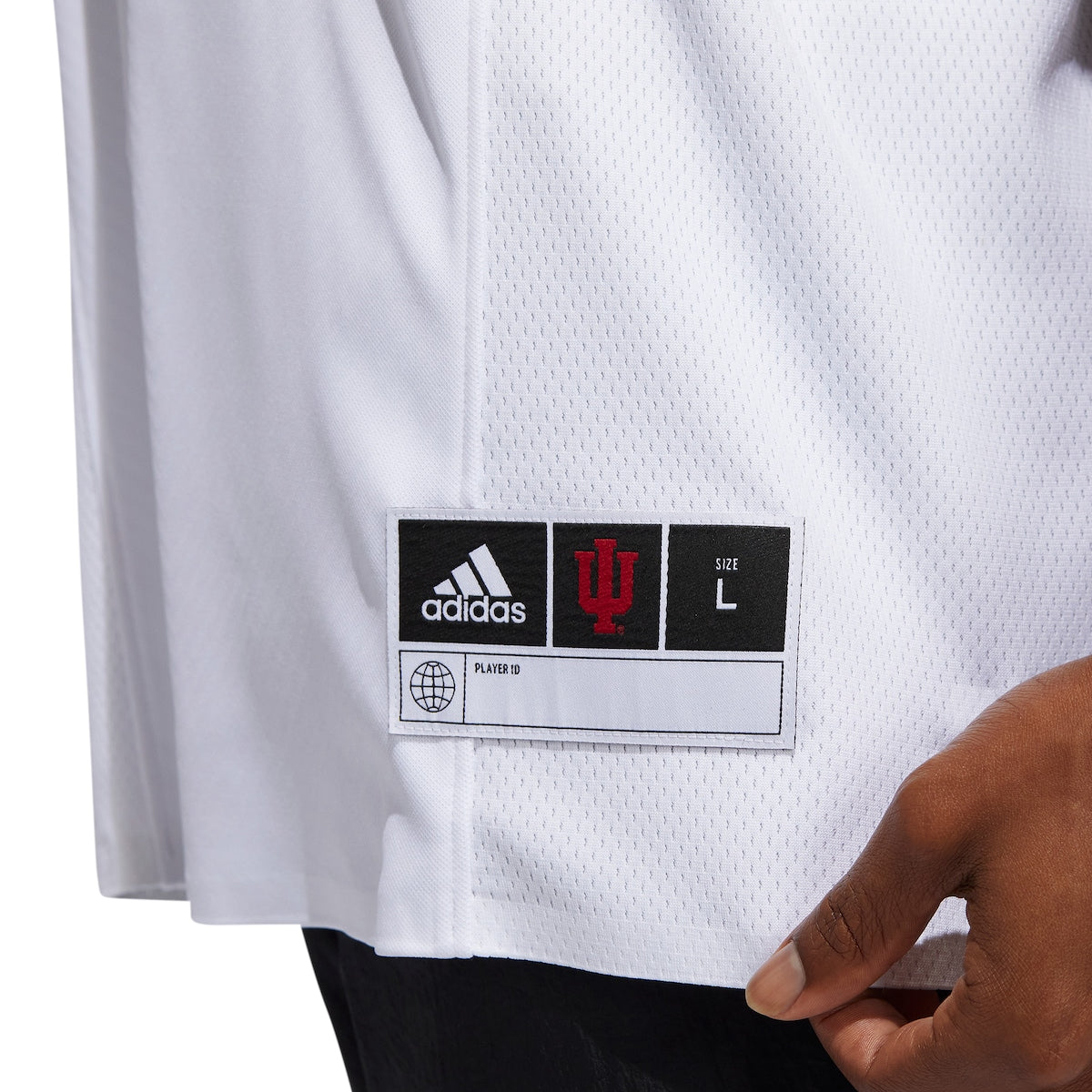 Men's  adidas Indiana #22 90s Away Premier Strategy Jersey - White