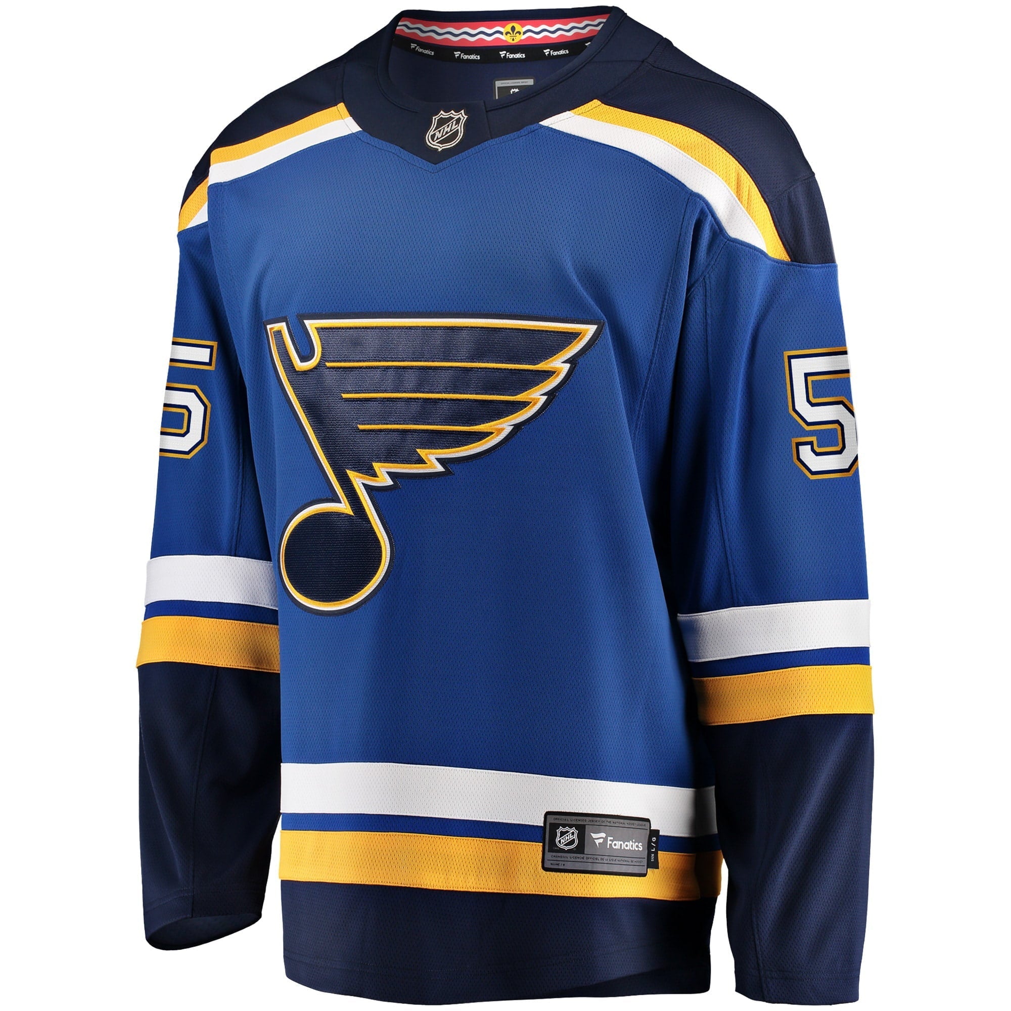 Men's Fanatics Branded Colton Parayko Blue St. Louis Blues Breakaway Player Jersey