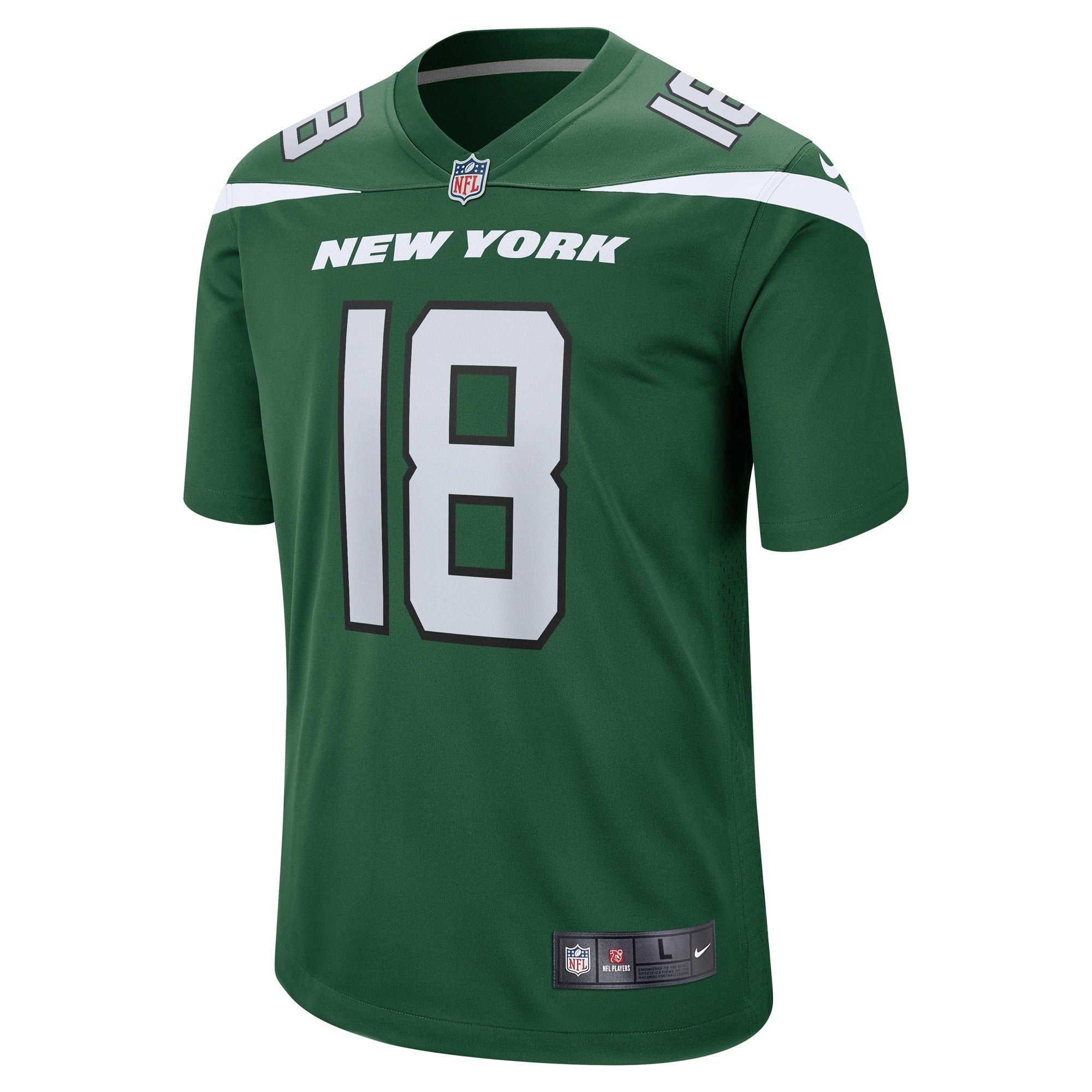 Men's Nike Diontae Spencer Gotham Green New York Jets Game Player Jersey