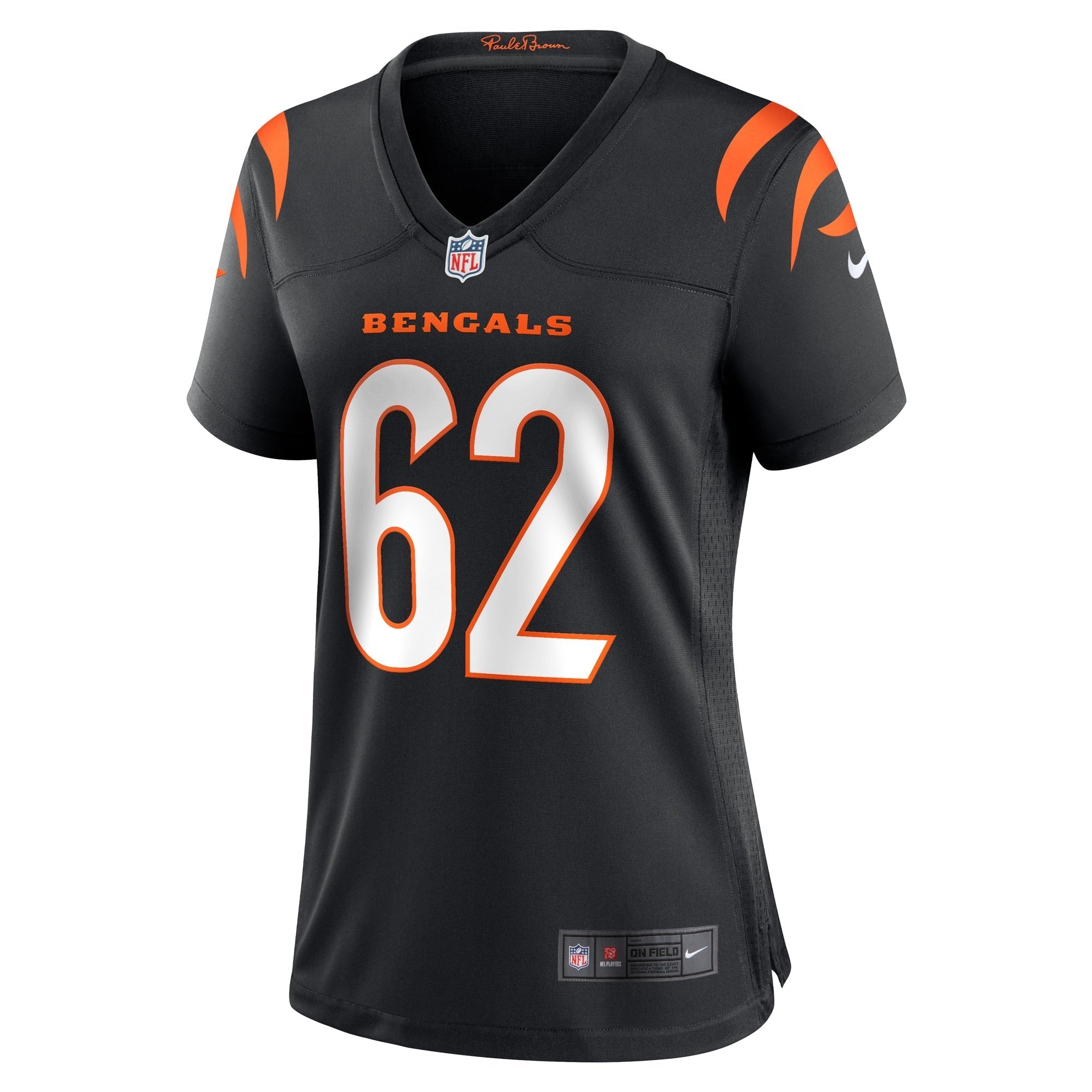 Women's Nike Ben Brown Black Cincinnati Bengals Game Player Jersey
