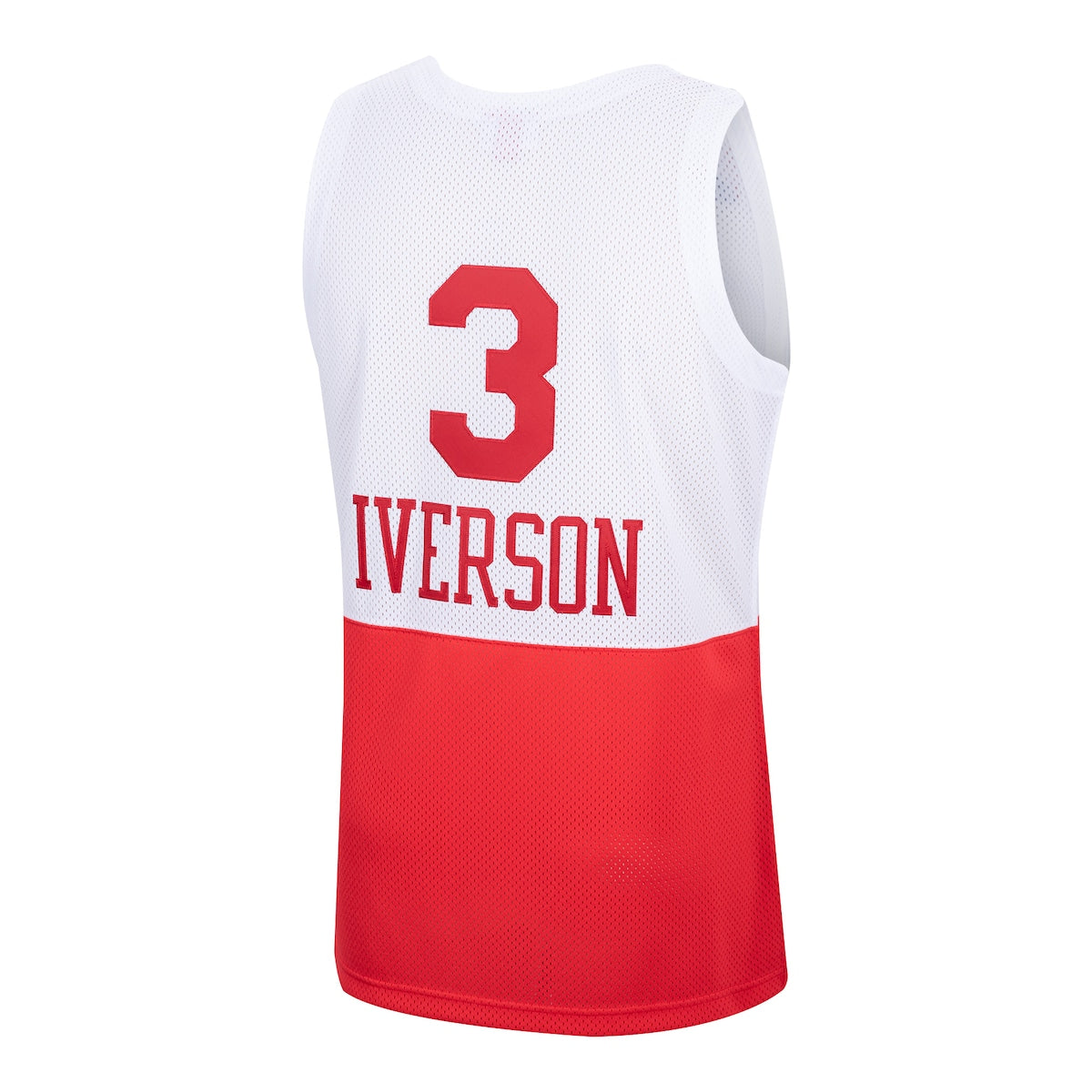Men's Allen Iverson Mitchell & Ness 76ers Hardwood Classics Authentic Jersey - White