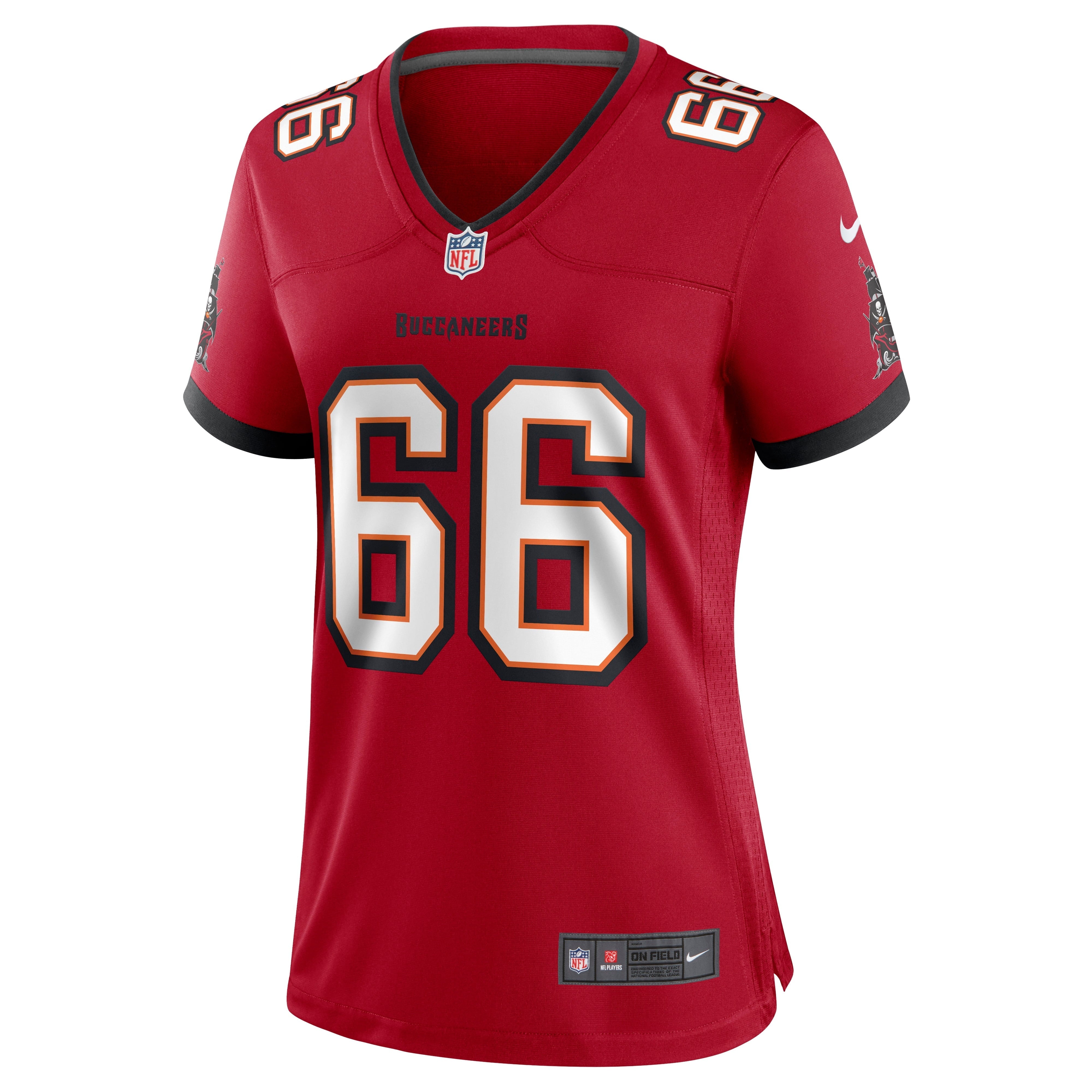 Women's Nike Ryan Jensen Red Tampa Bay Buccaneers Game Jersey
